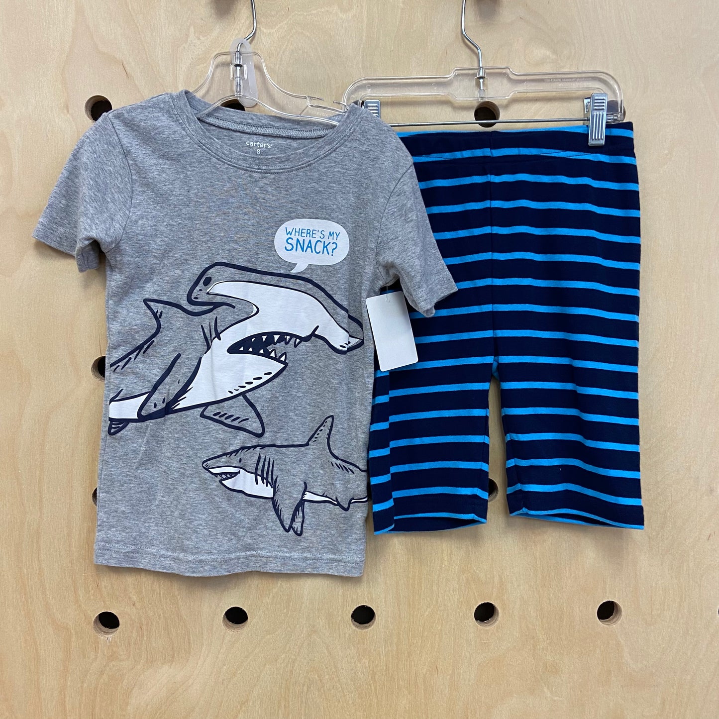 Where's My Snack? Shark PJs