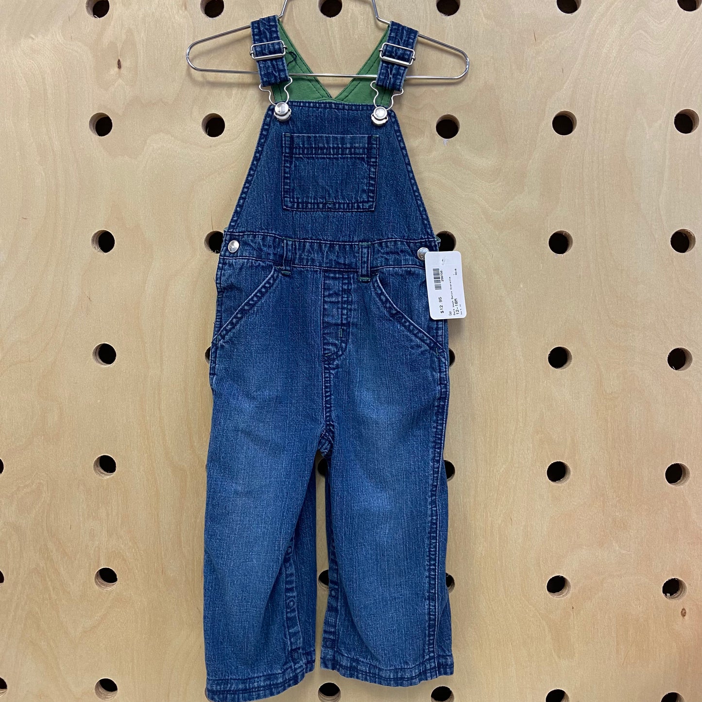 Dark Wash Denim Overalls