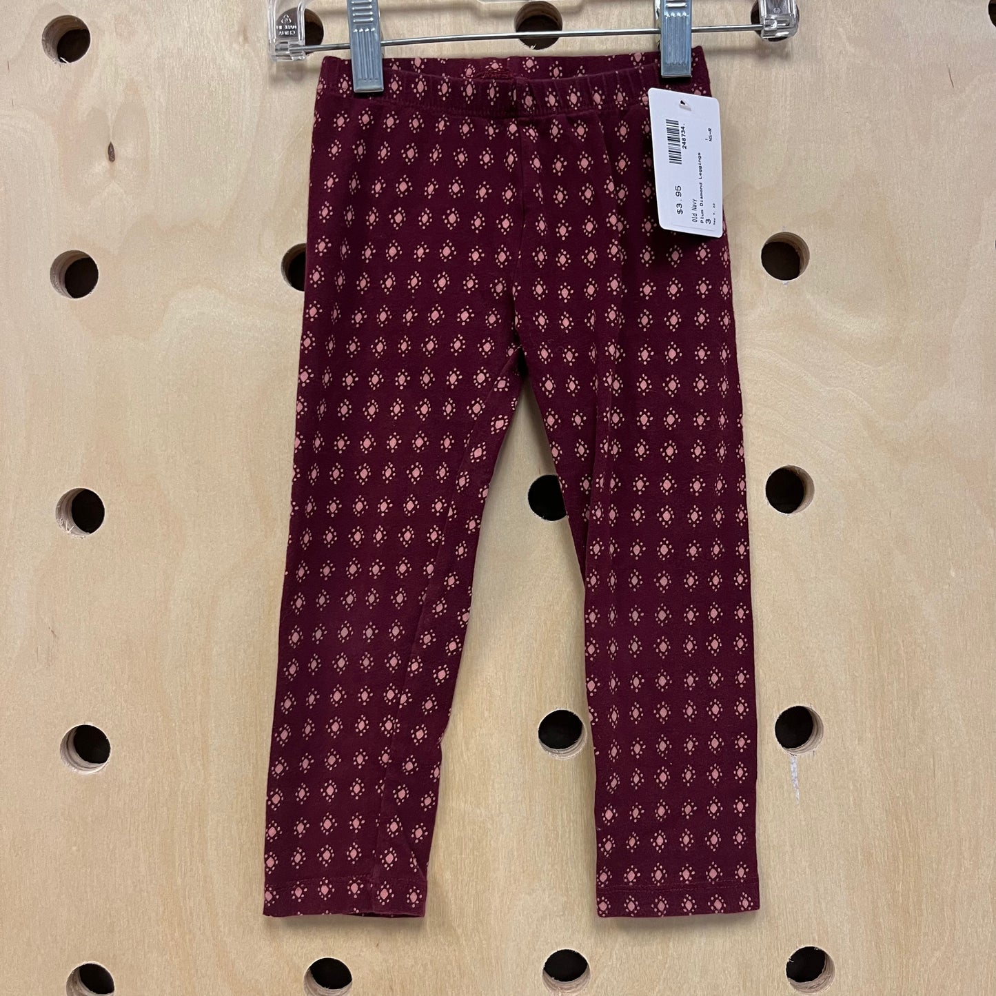 Plum Diamond Leggings