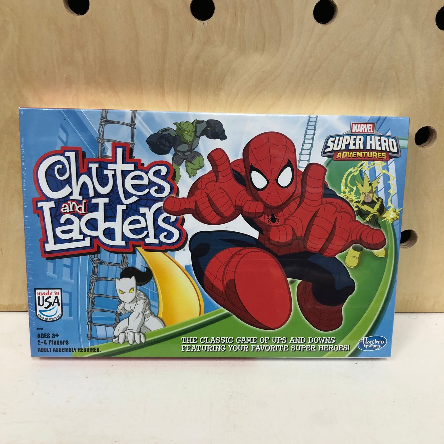 Super Hero Chutes Ladders NEW!