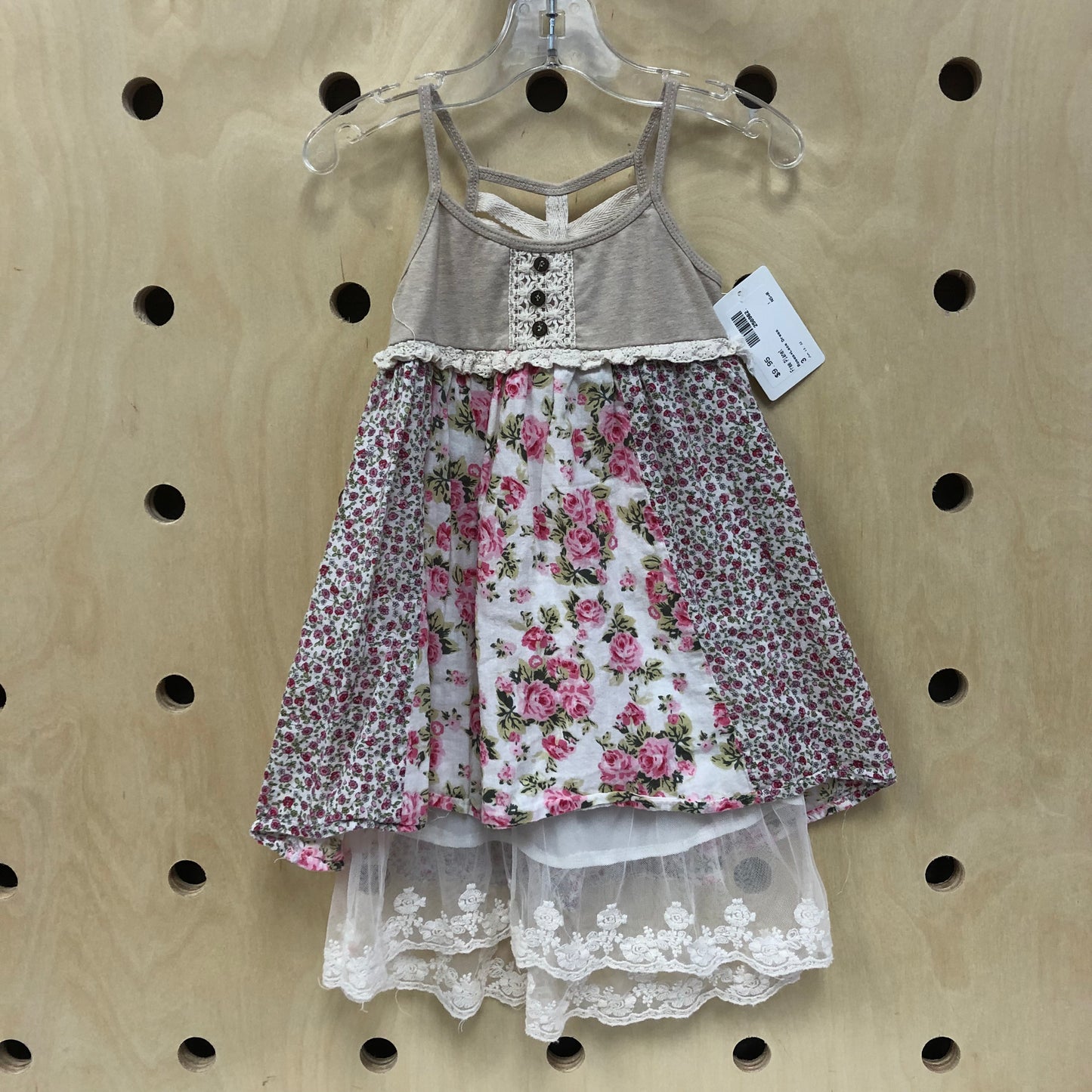 Roses+Lace Dress