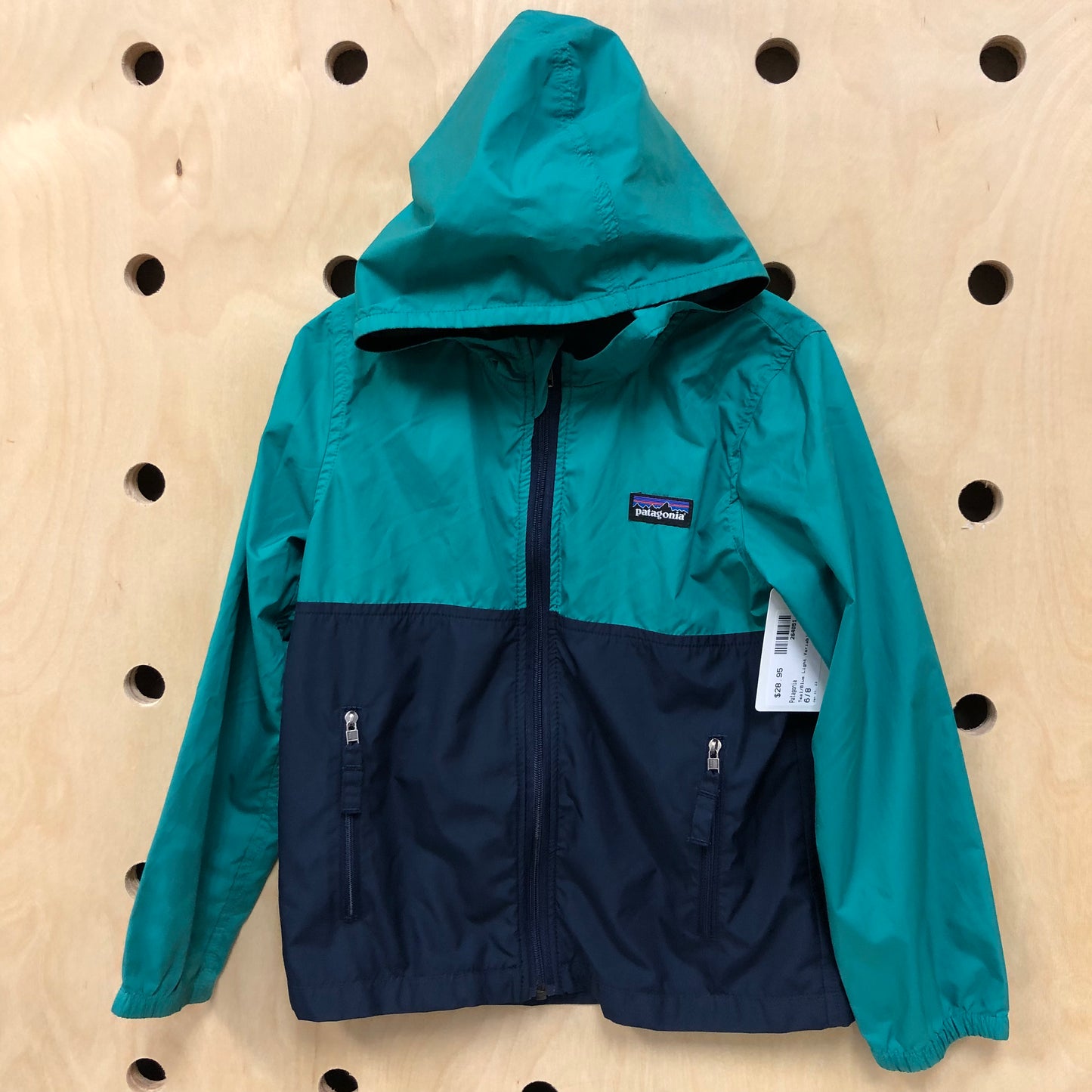 Teal/Blue Light Variable Hoodi