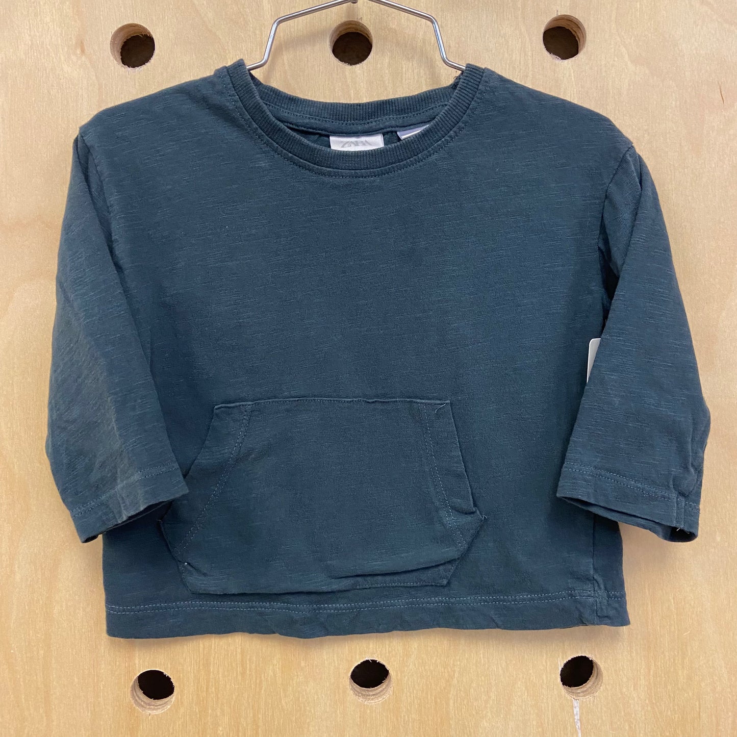 Charcoal Long Sleeve Top