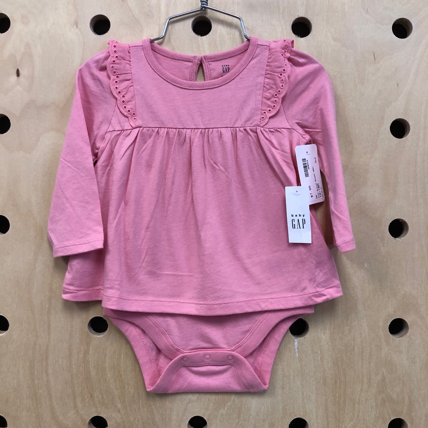 Pink Eyelet Romper NEW!