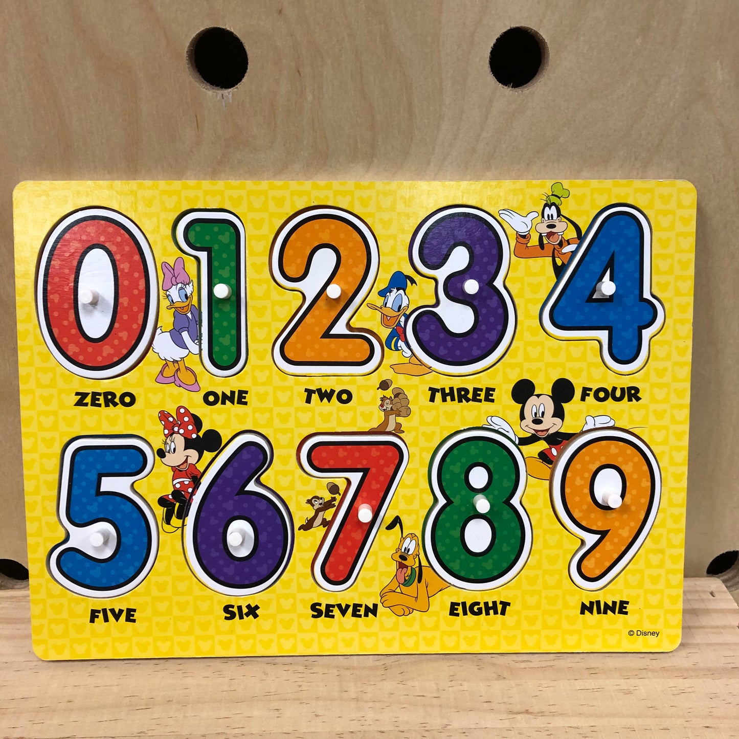 Numbers Peg Puzzle