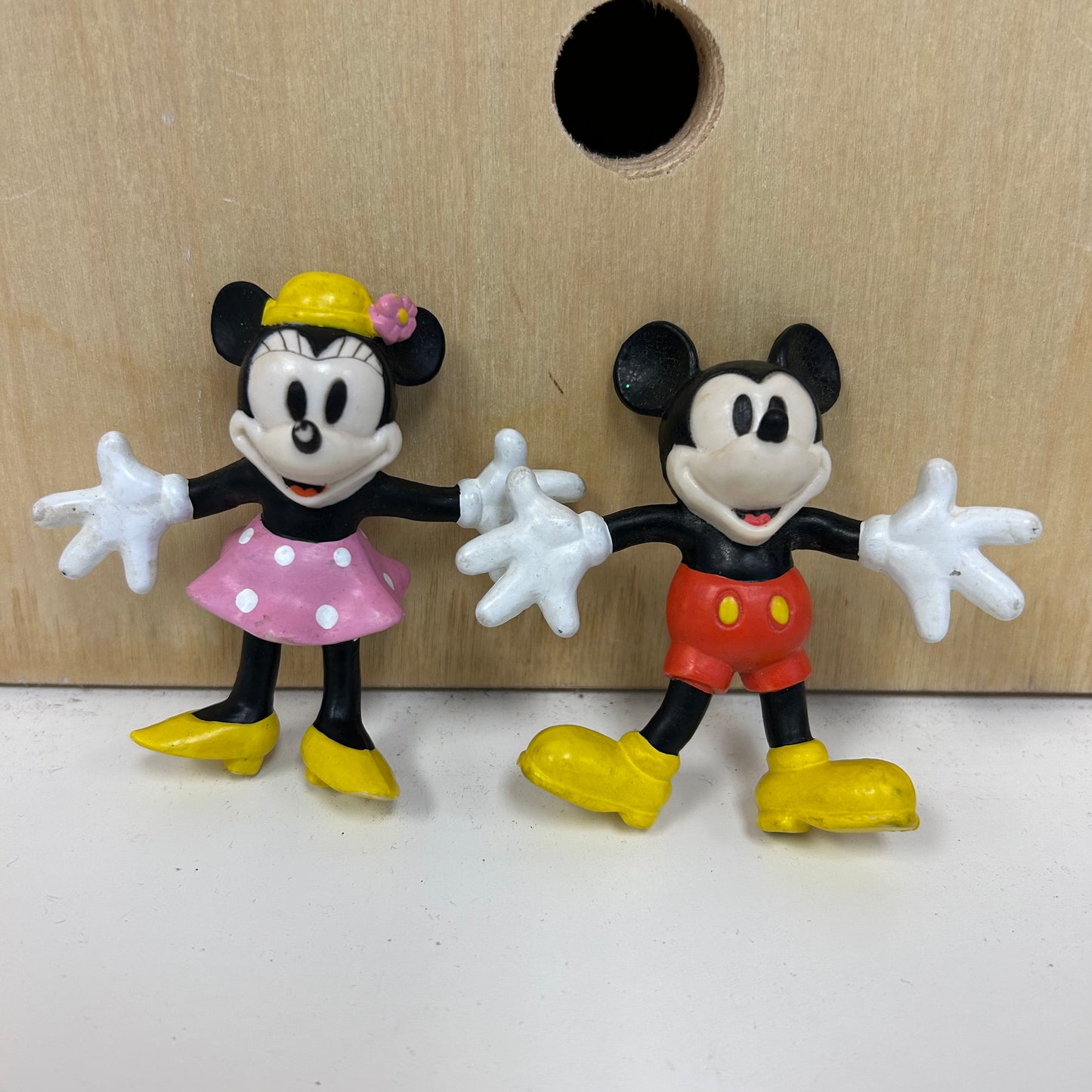 Mickey & Minnie Bendable Figures