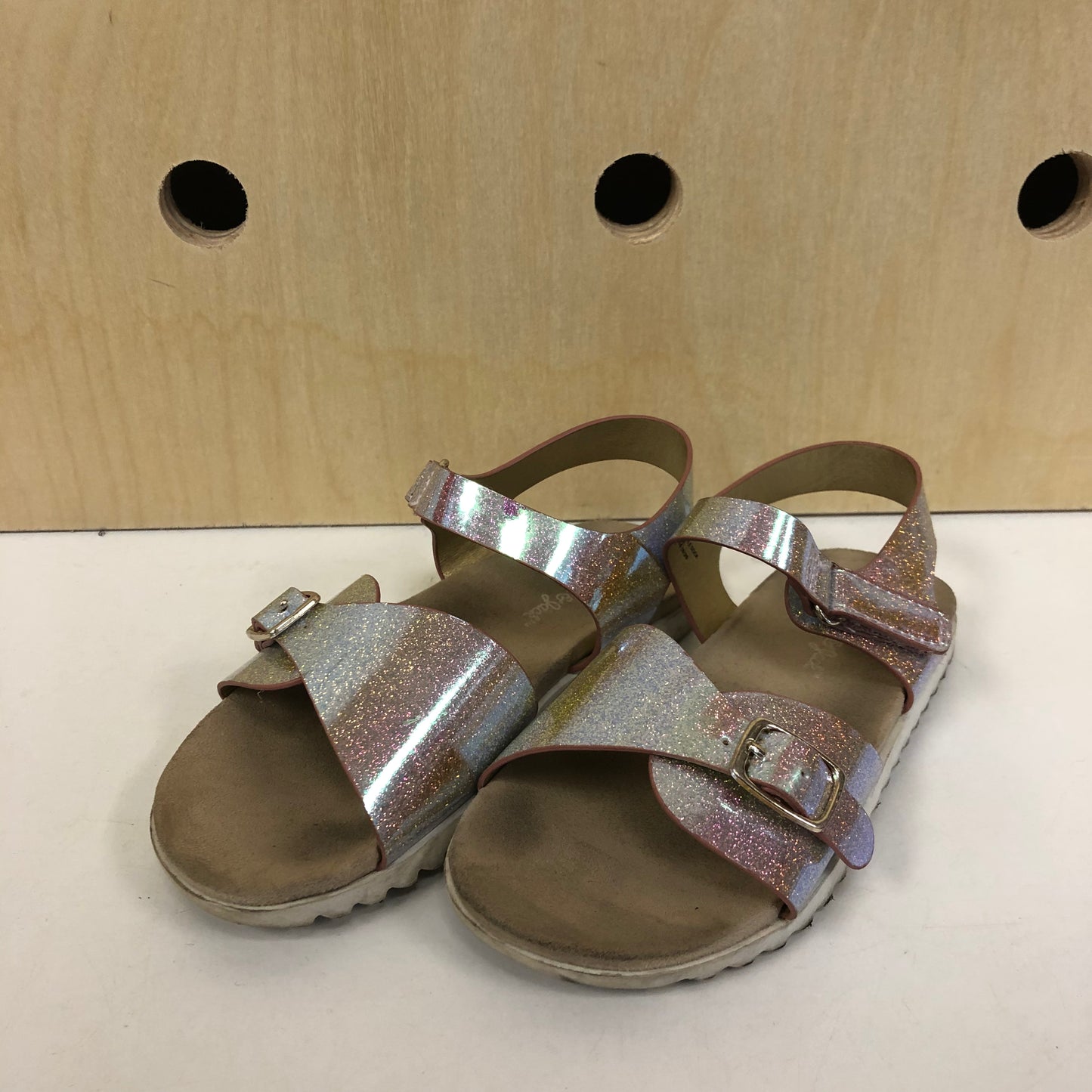 Shimmer Gold Sandals