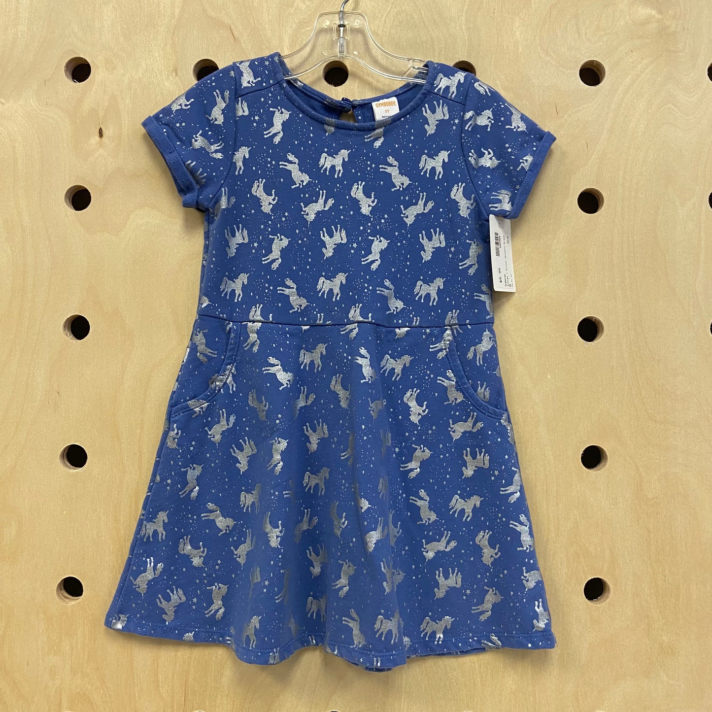 Indigo + Silver Unicorn Dress