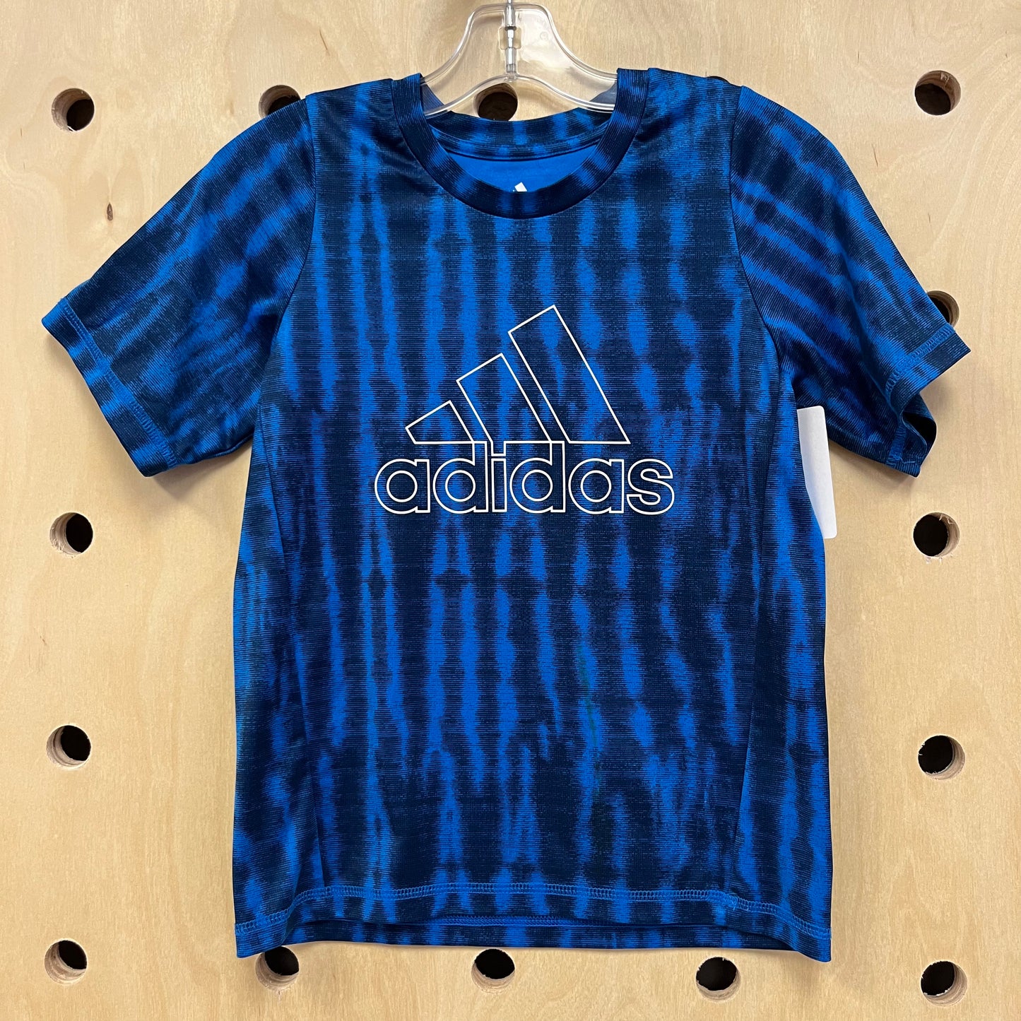 Blue Quick Dry Logo Tee