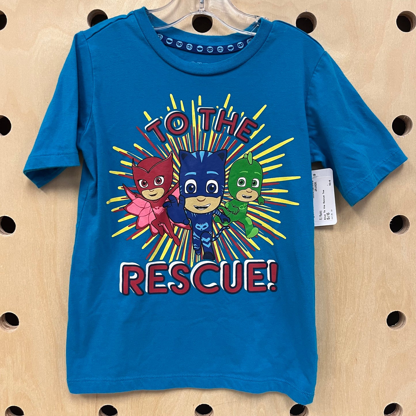 Blue To the Rescue Tee