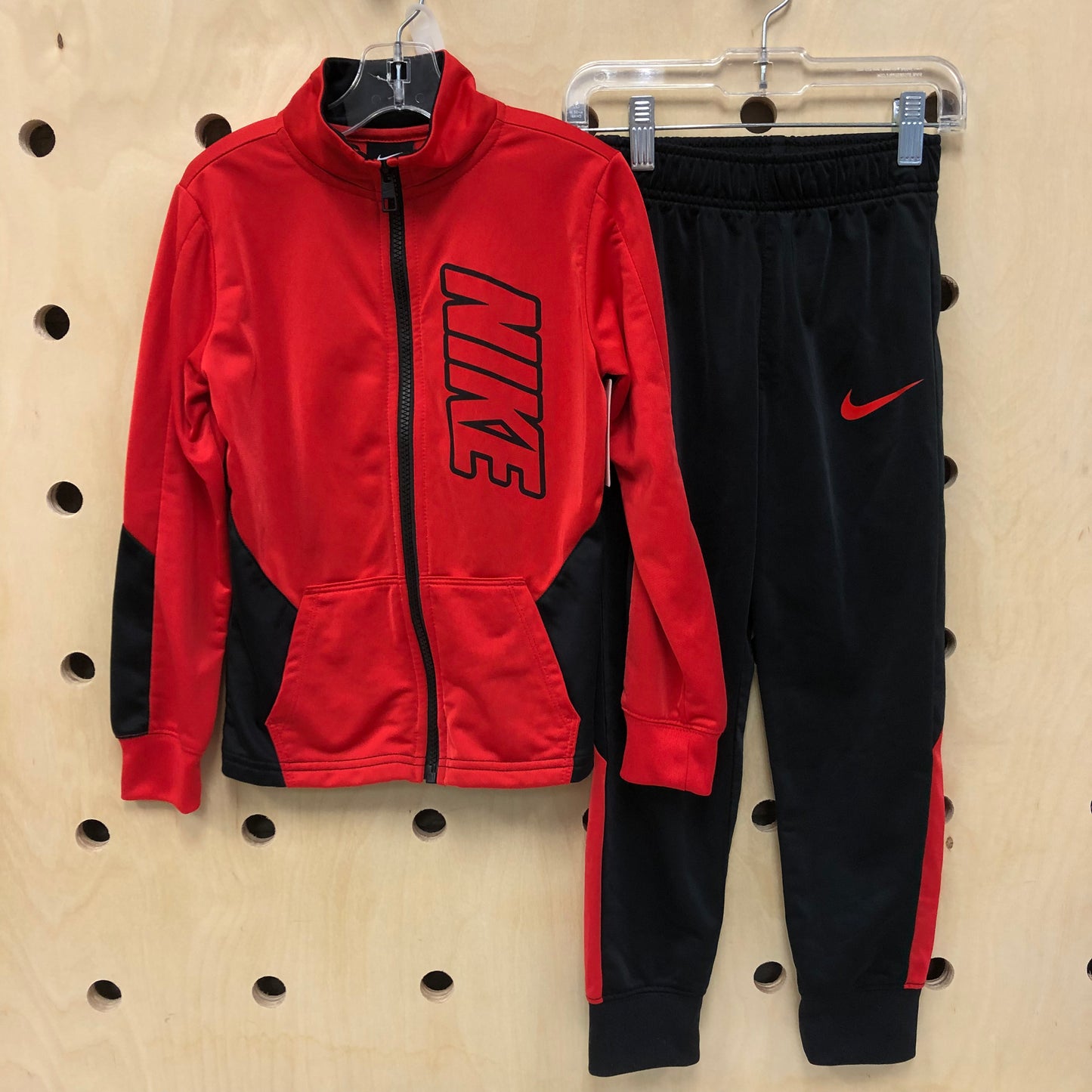 Red + Black Track Suit