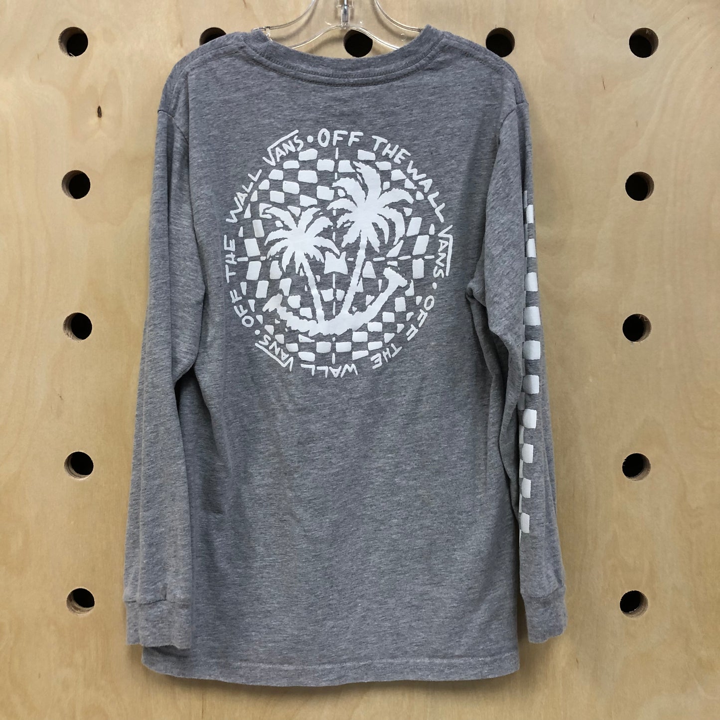 Grey Palm Scene Back Tee