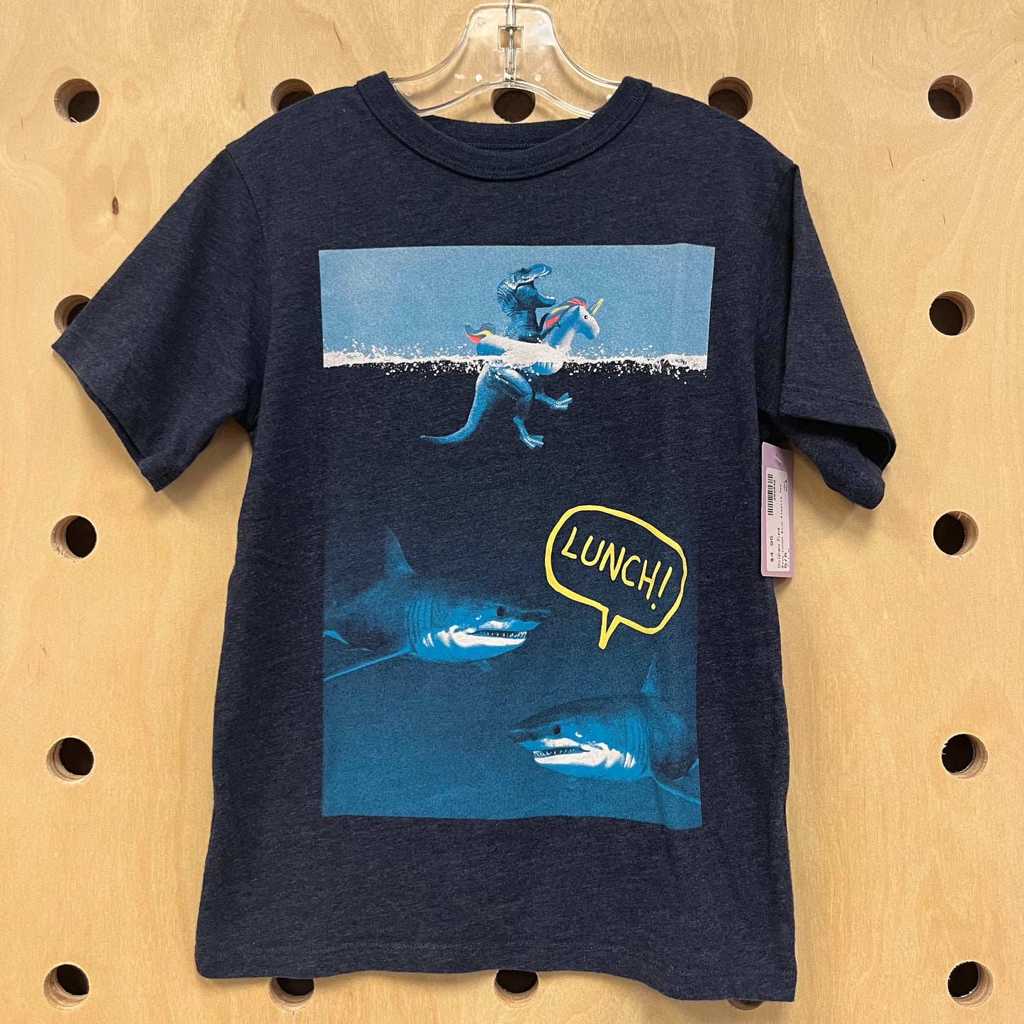 Blue Lunch Dino Floatie Tee