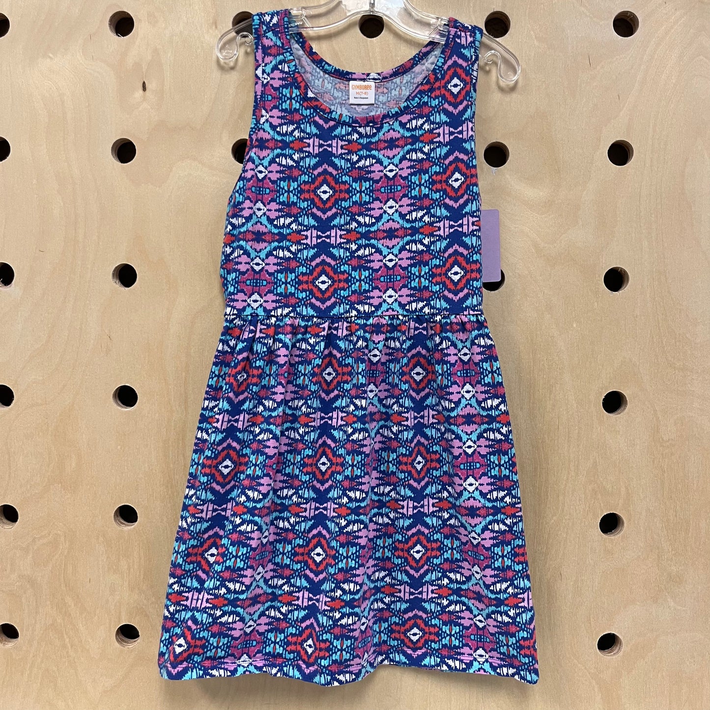 Aztec Print Dress