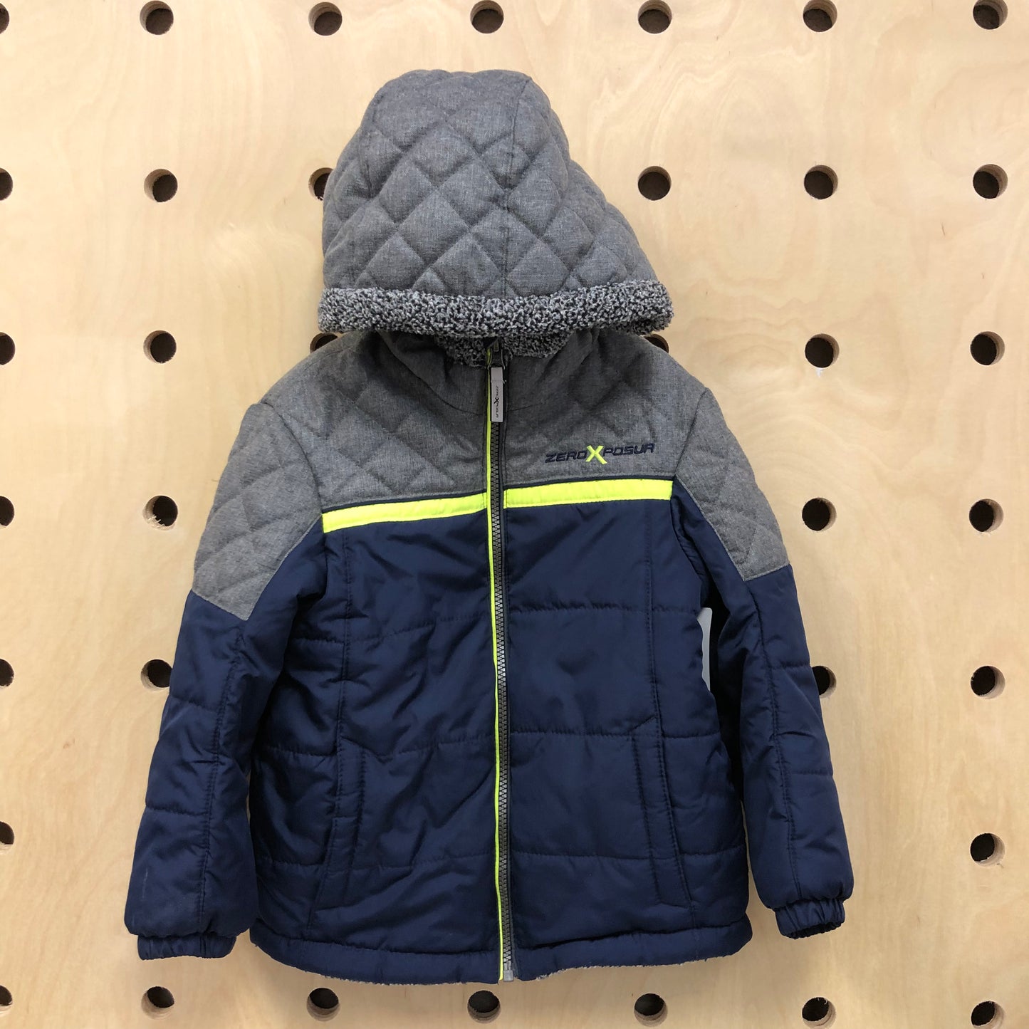 Blue + Grey Lined Jacket