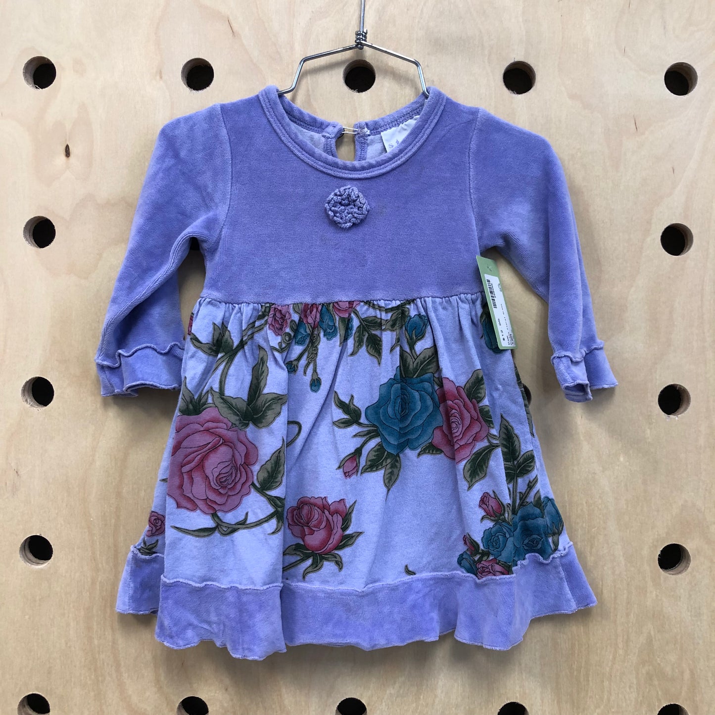 Purple Floral Dress