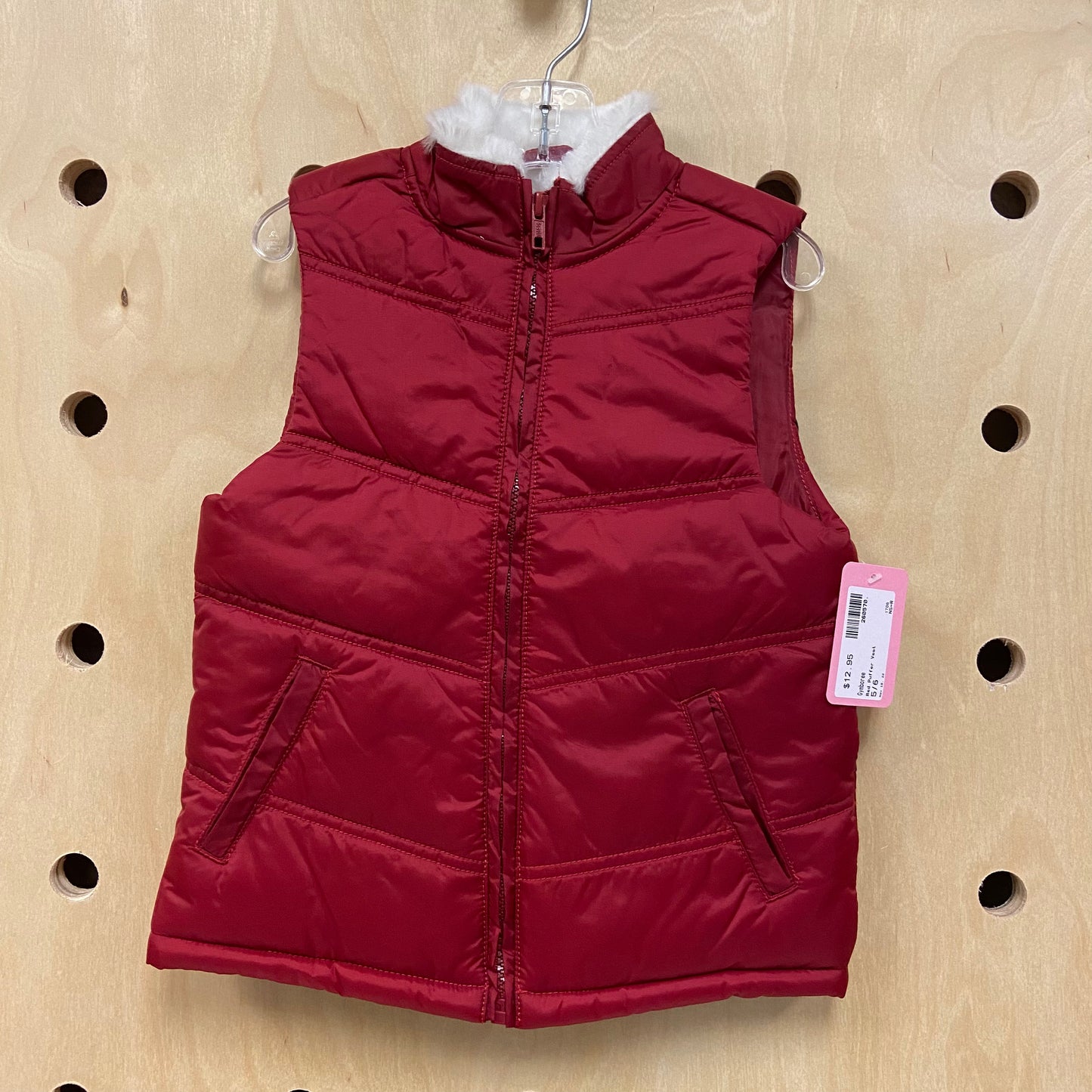 Red Puffer Vest