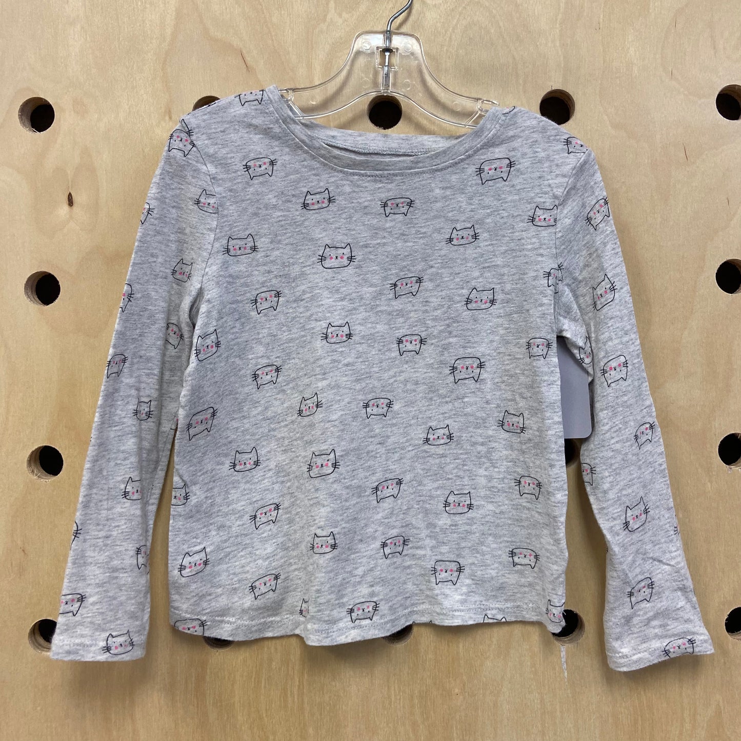 Grey Kitty Top