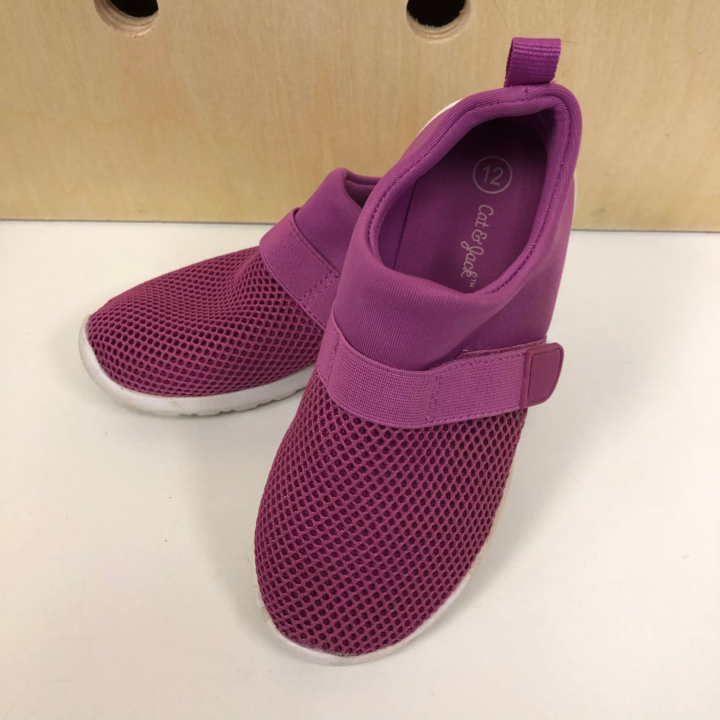 Purple Velcro Water Shoes