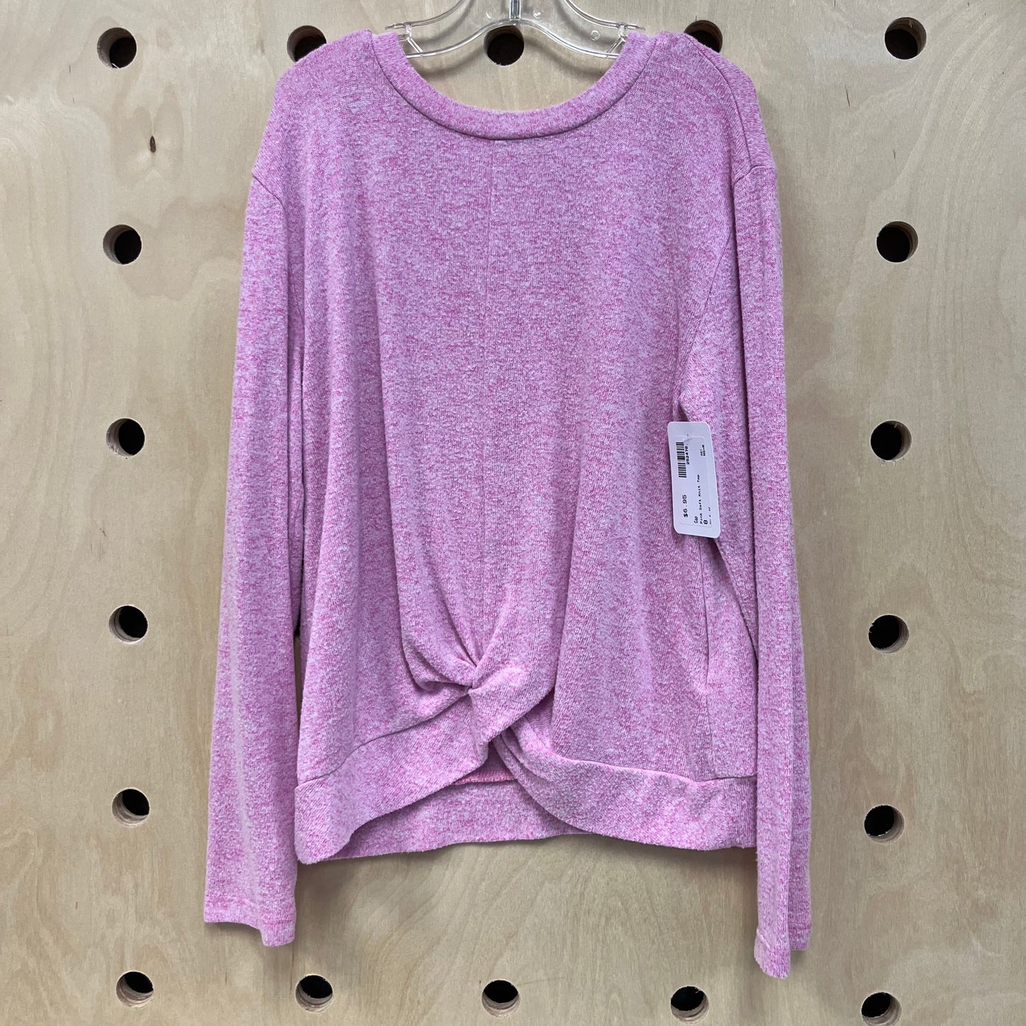Pink Soft Knit Top