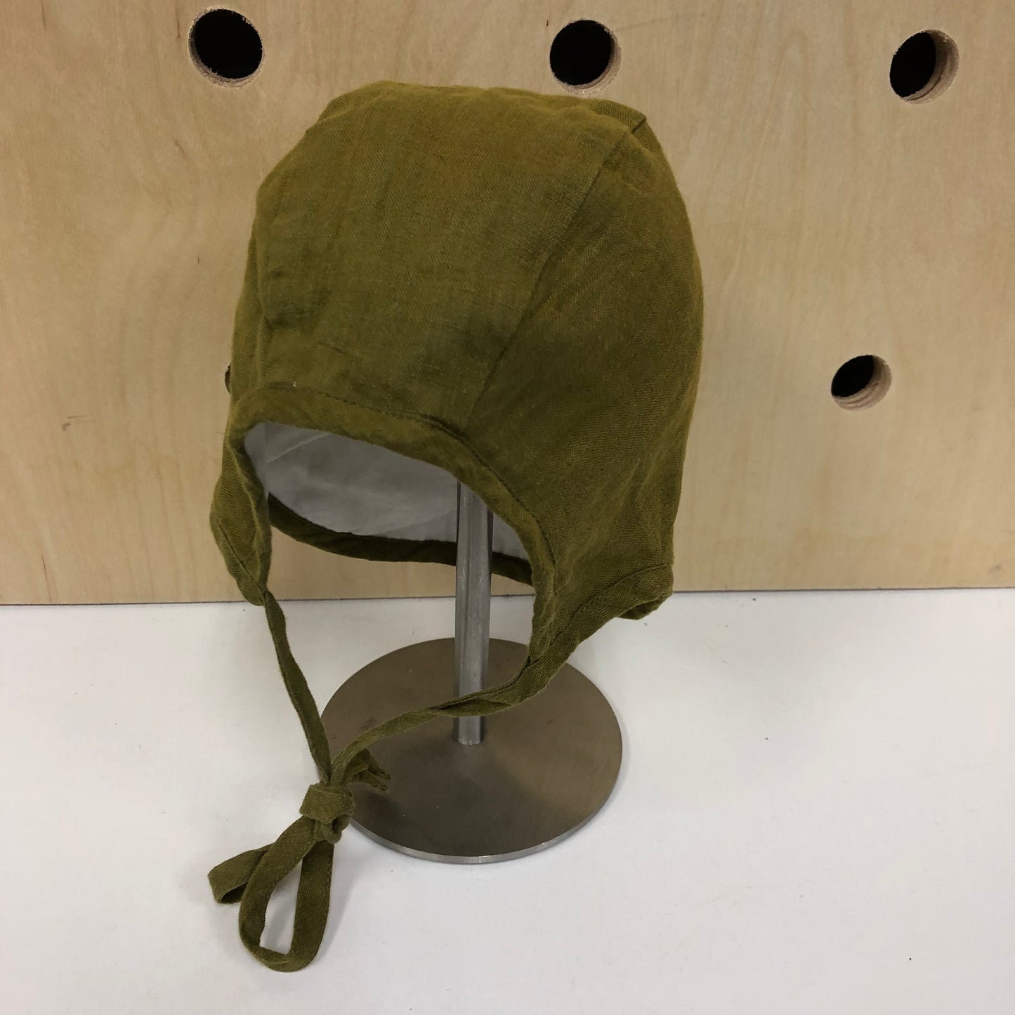 Olive Brimmed Bonnet