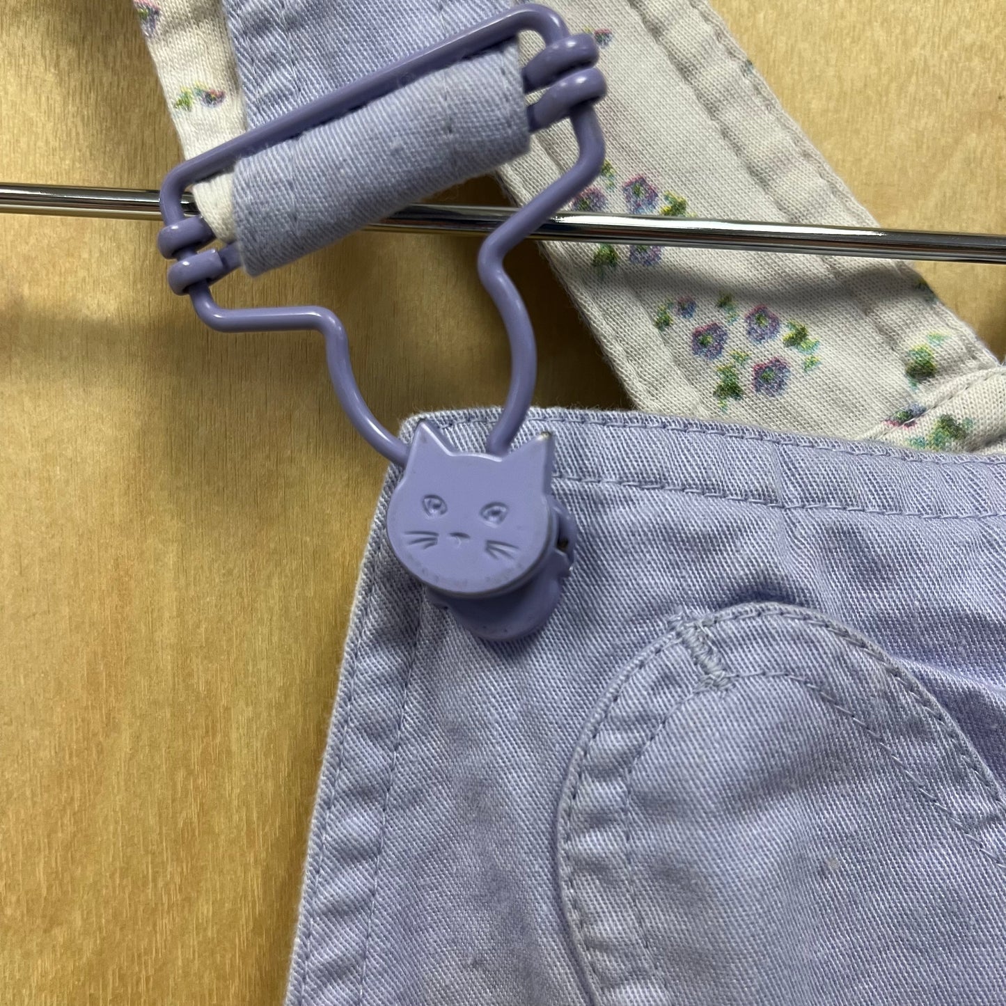 Lavender Heart Skirtall+Bloomers