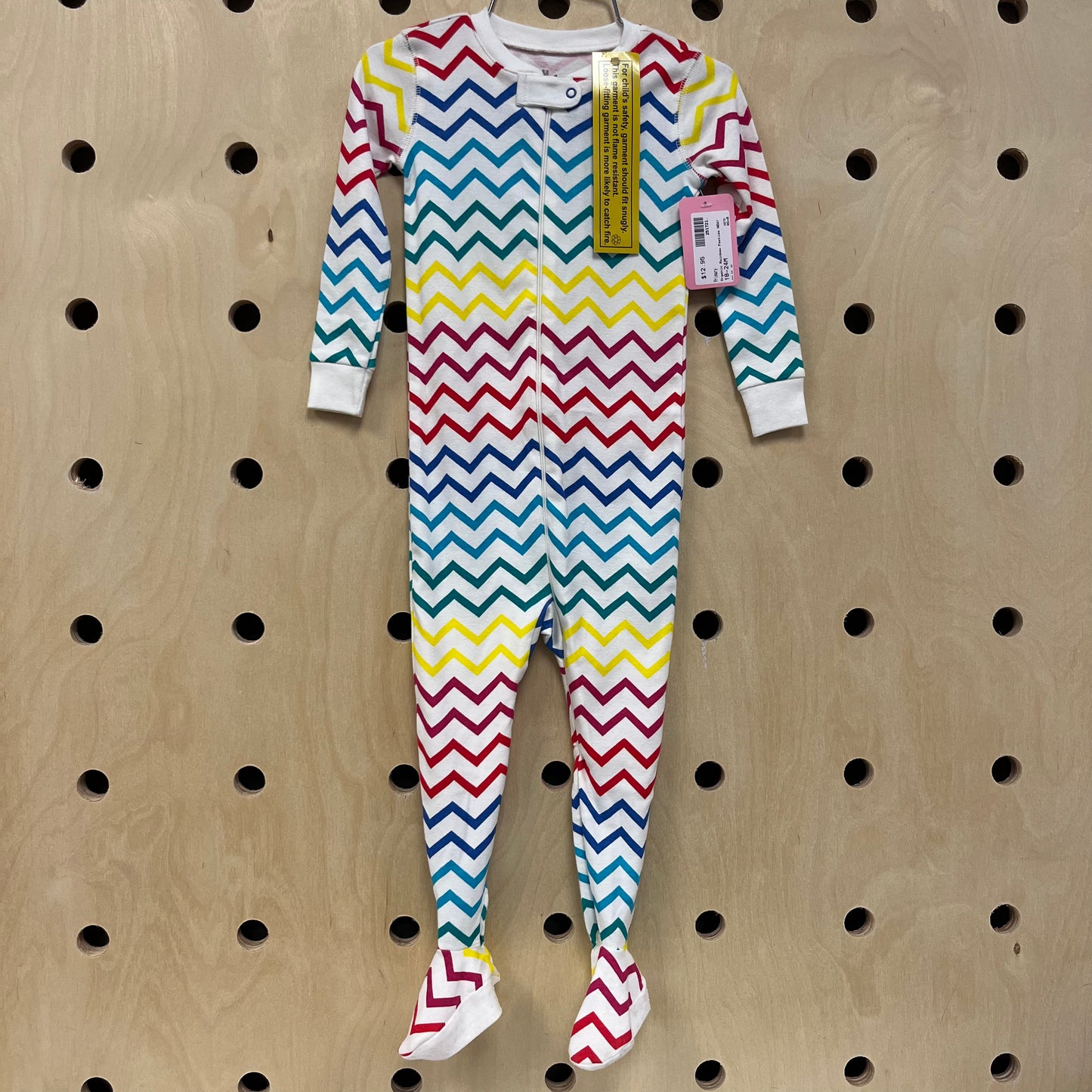 Organic Rainbow Footies NEW!