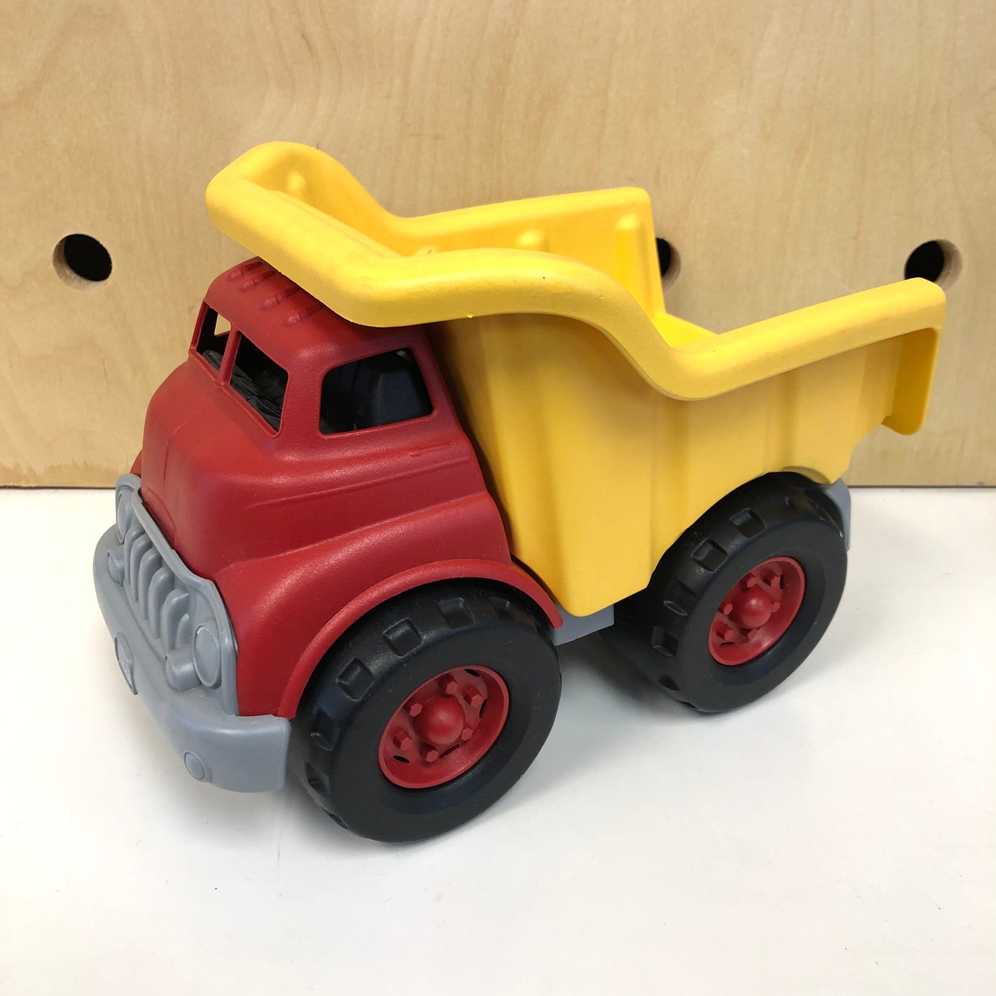 Red & Yellow Dump Truck
