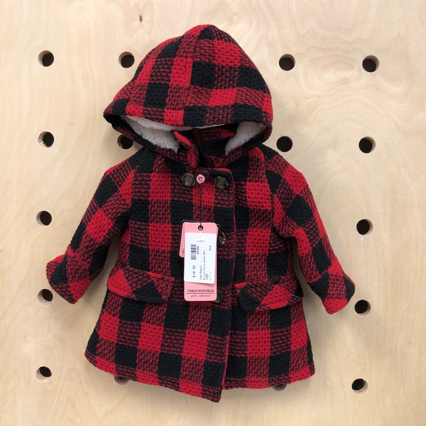 Buffalo Plaid Jacket NEW!