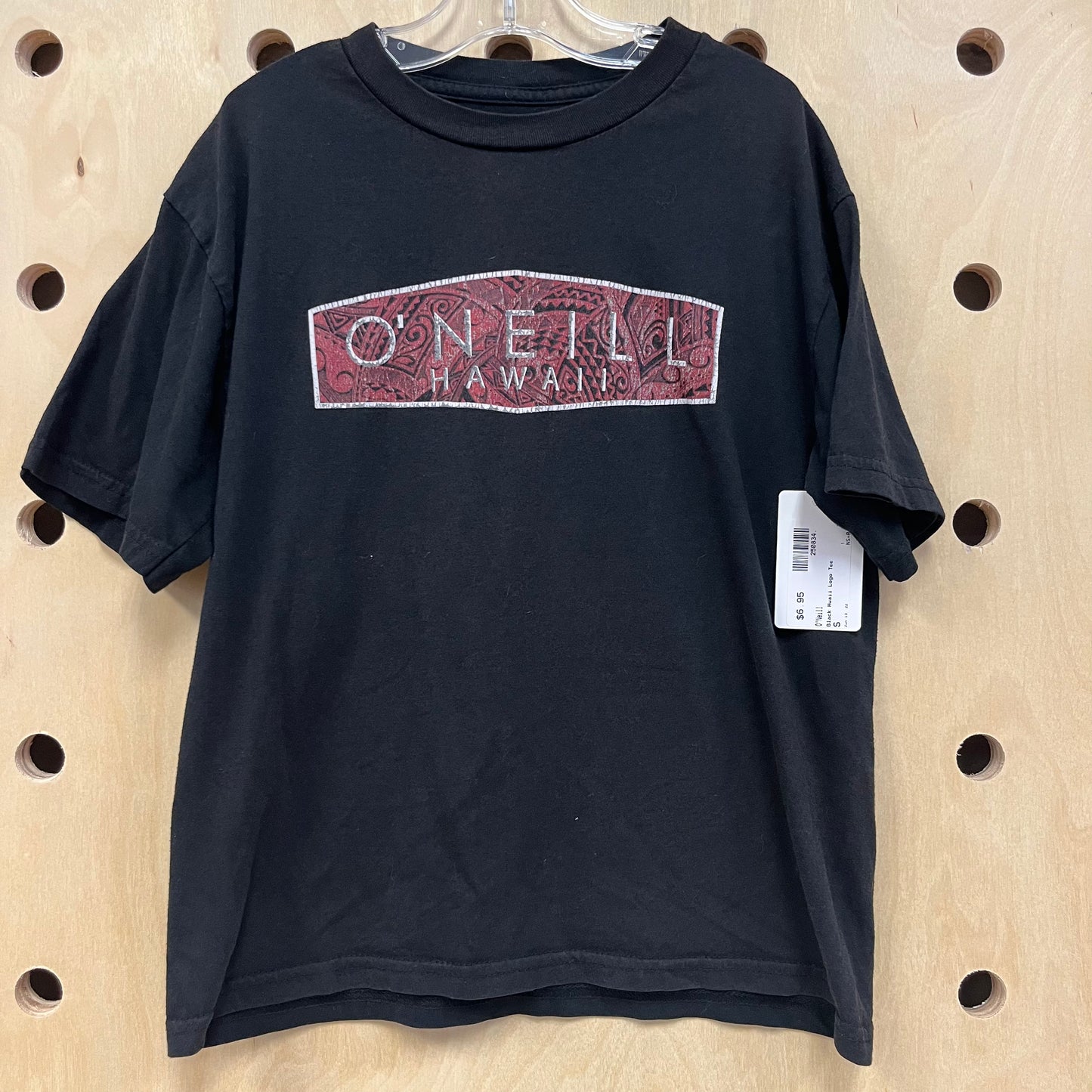 Black Hawaii Logo Tee