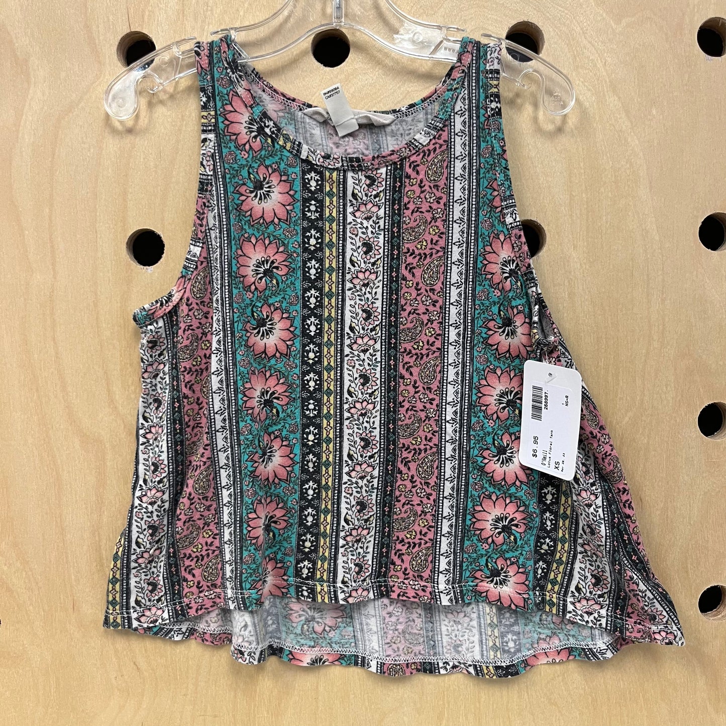 Lotus Floral Tank