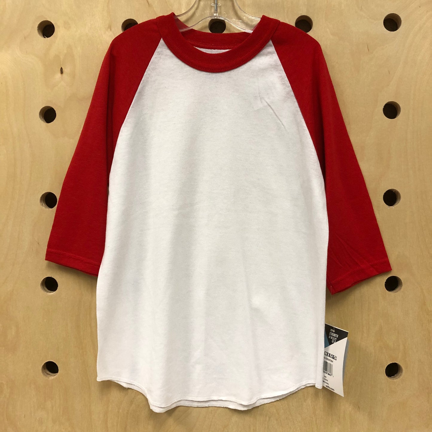 Red+White Ringer Tee NEW