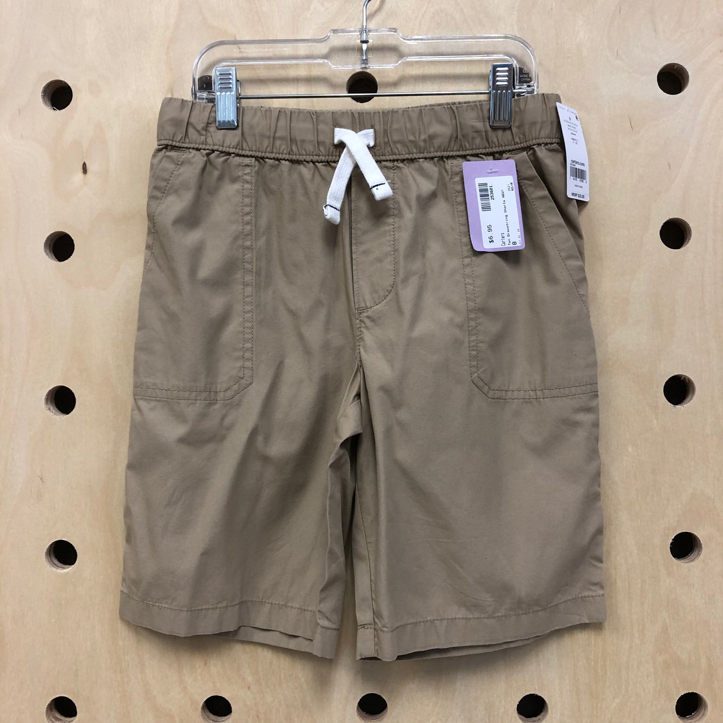 Tan Drawstring Shorts NEW!