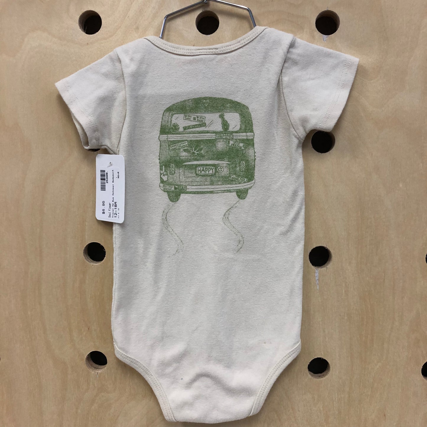 Travel VW Bus Oatmeal Bodysuit