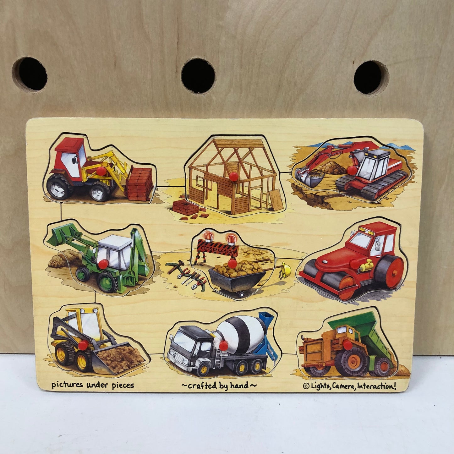 Wooden Construction Puzzle