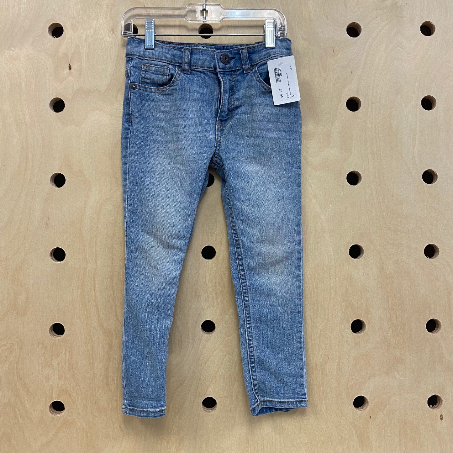 Light Wash Skinny Denim