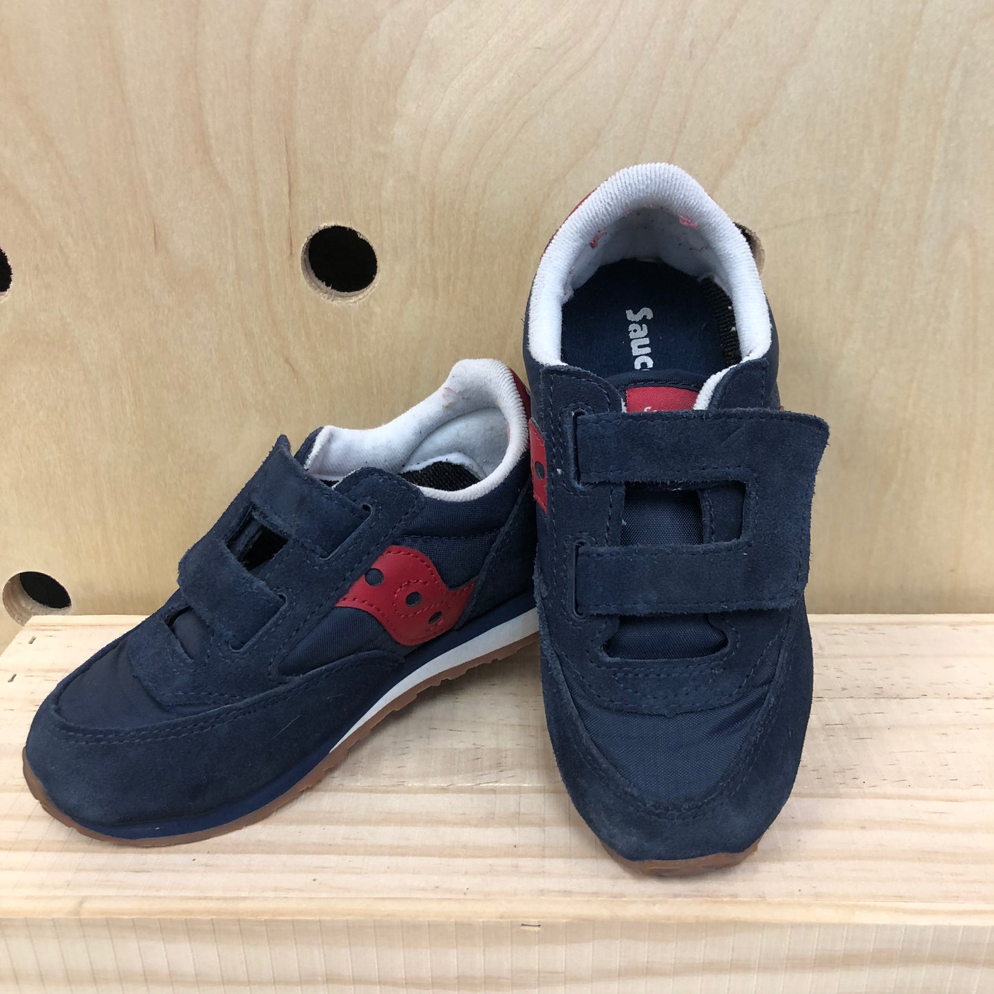 Blue & Red Velcro Sneakers