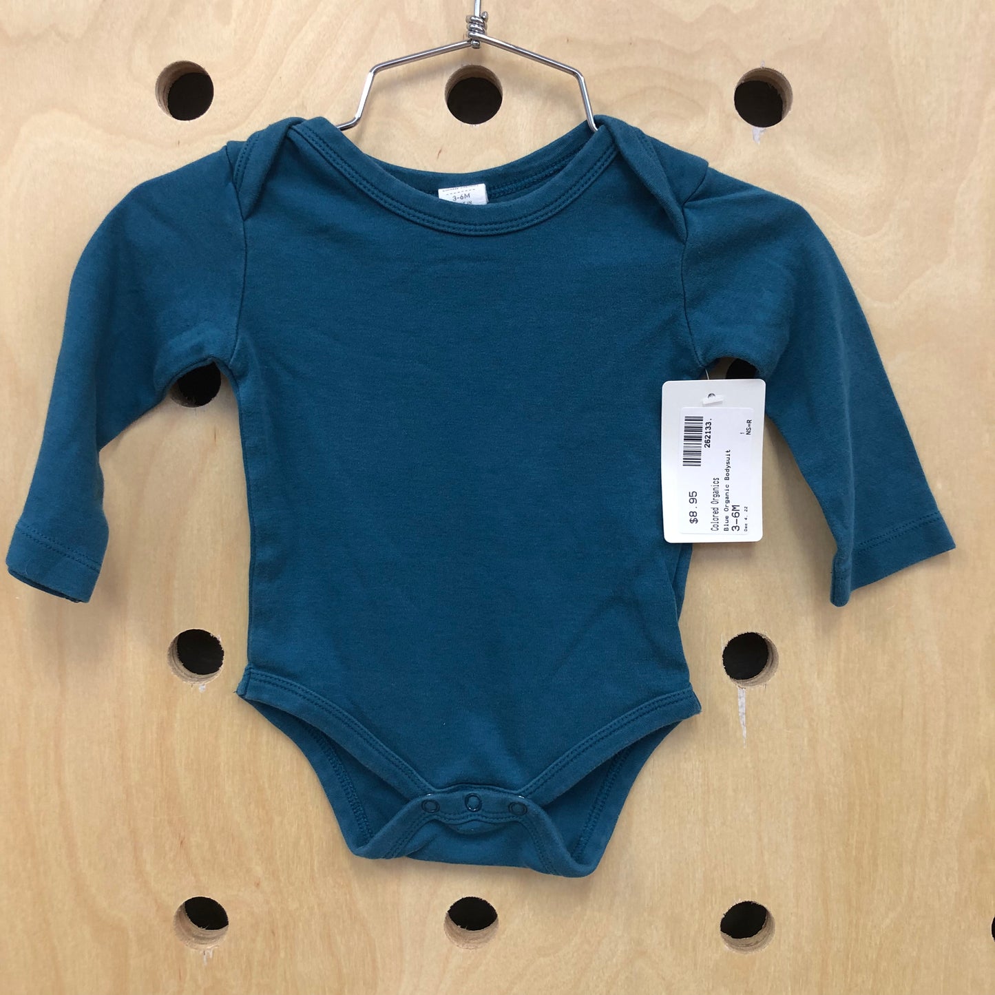Blue Organic Bodysuit