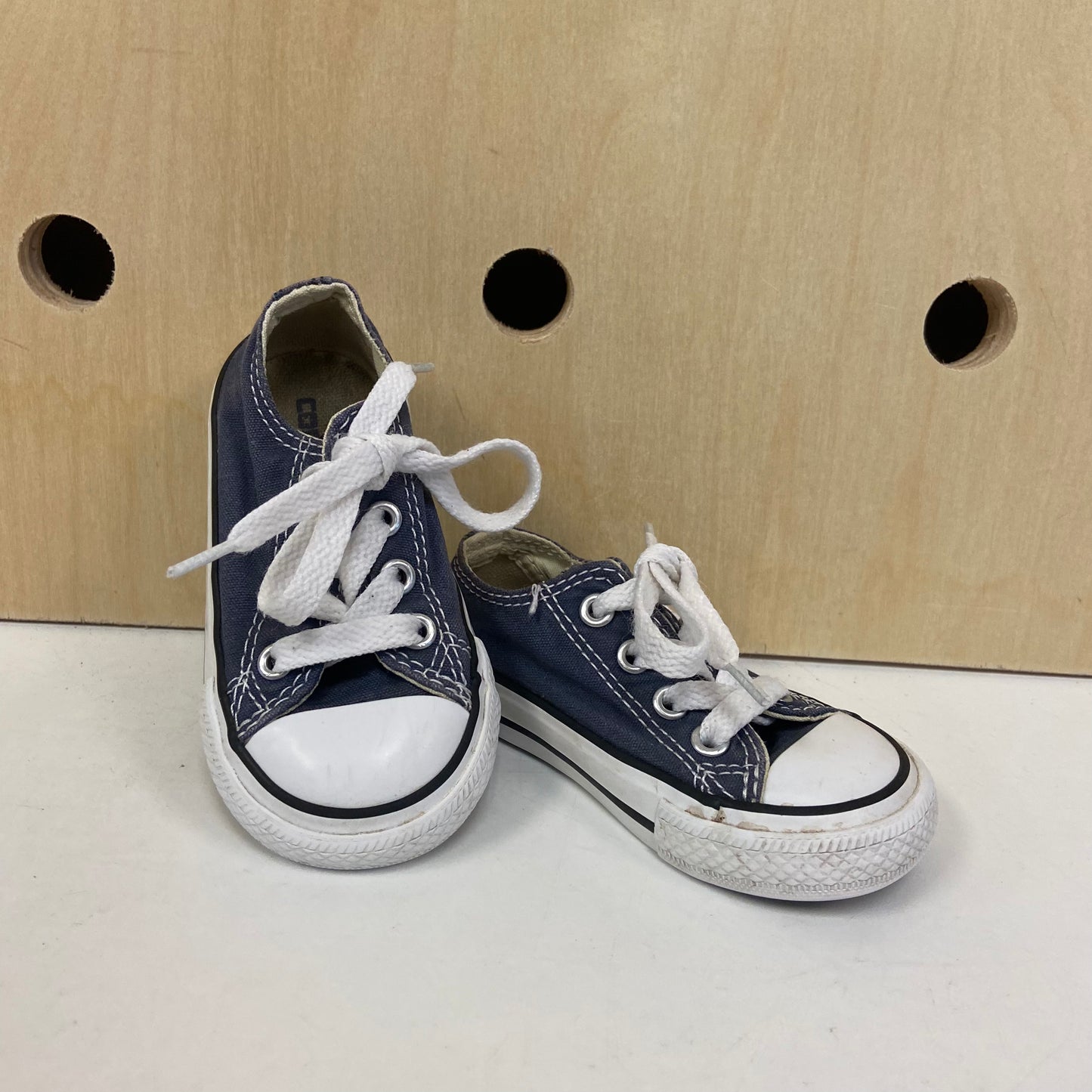 Blue Low Top Chucks