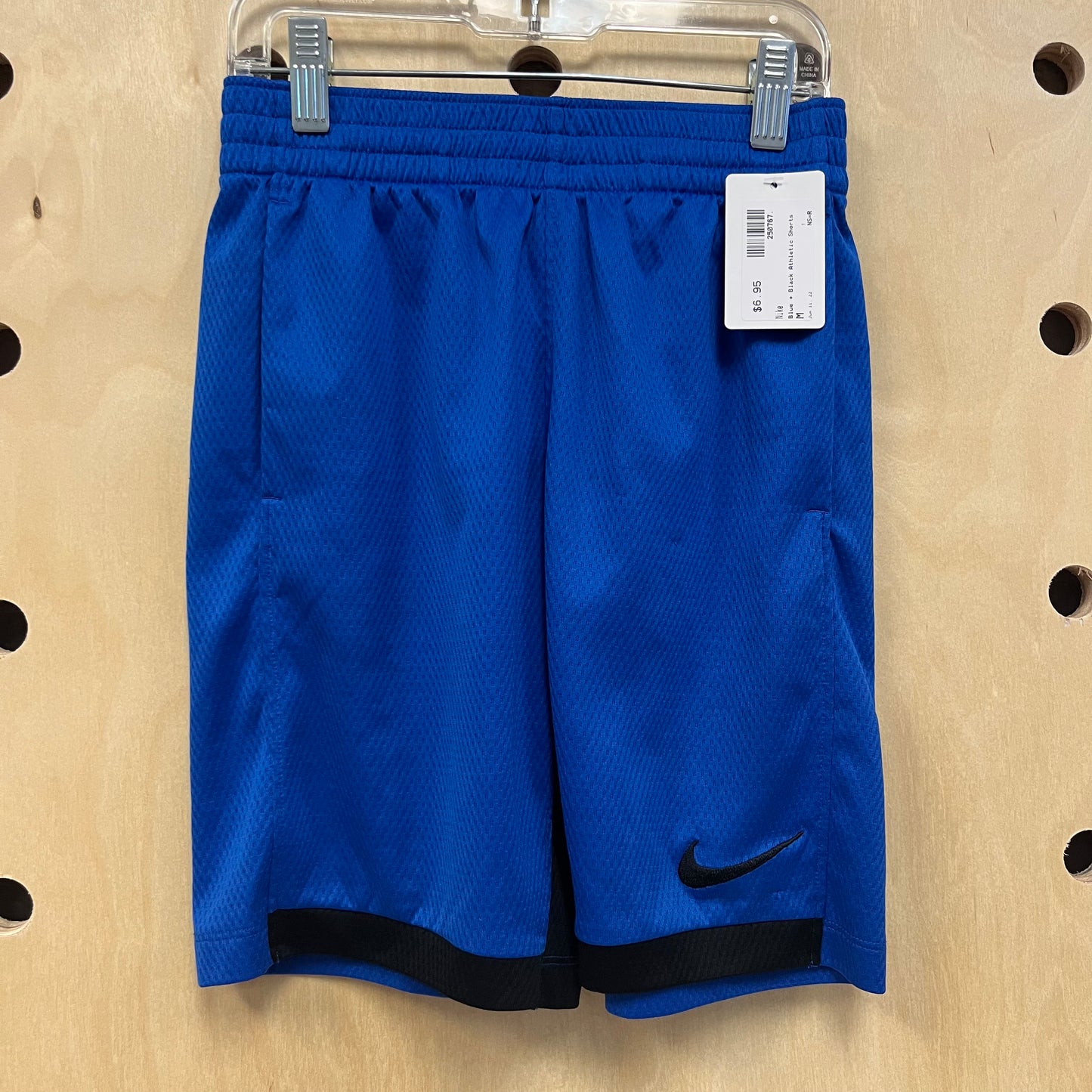 Blue + Black Athletic Shorts