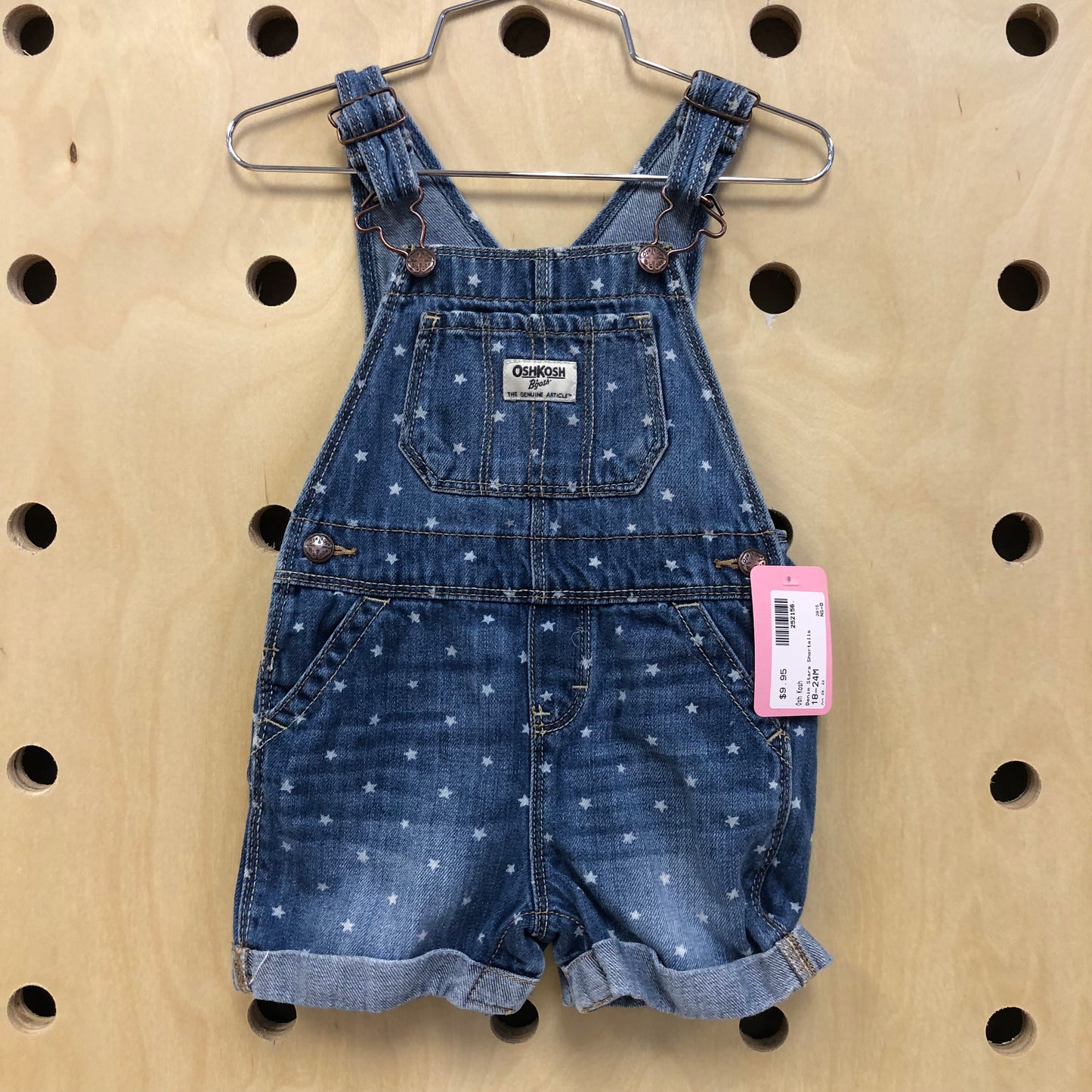 Denim Stars Shortalls