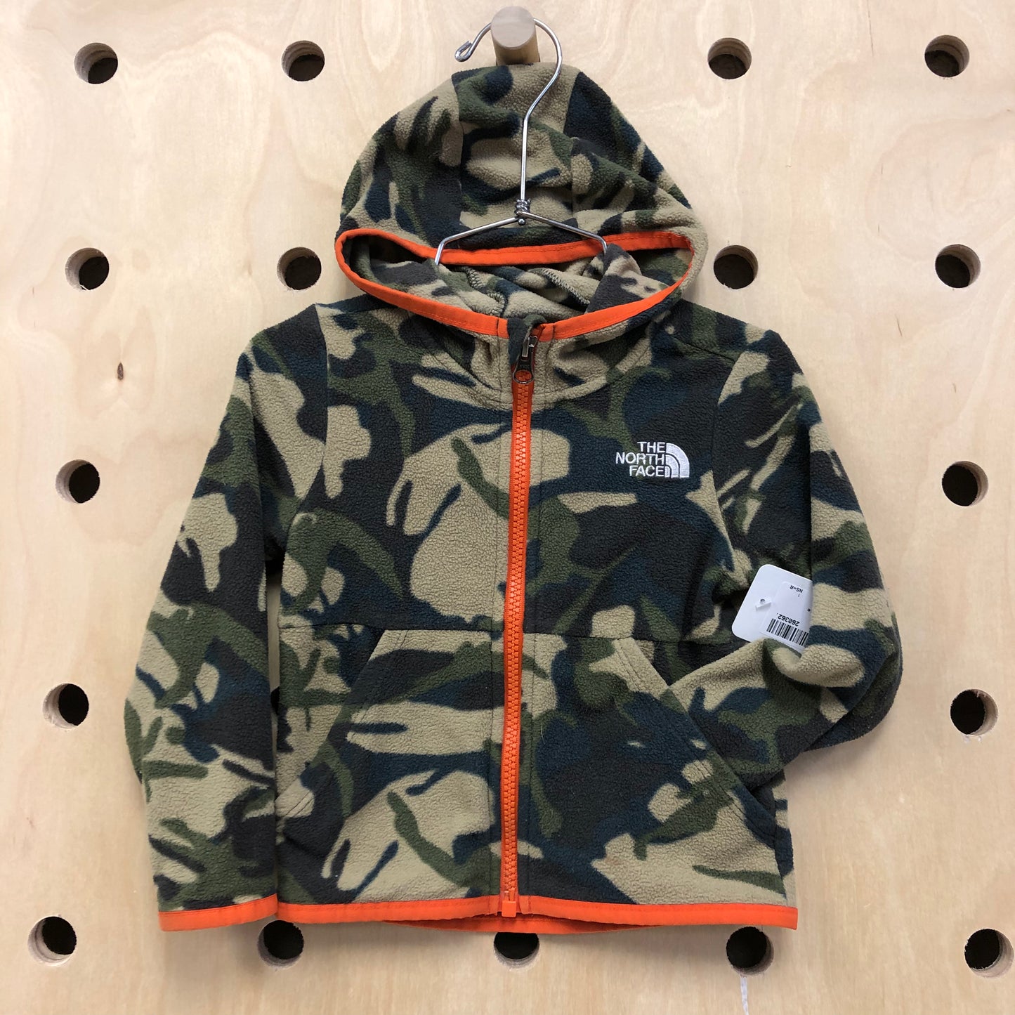 Green Camo Zip Hoodie