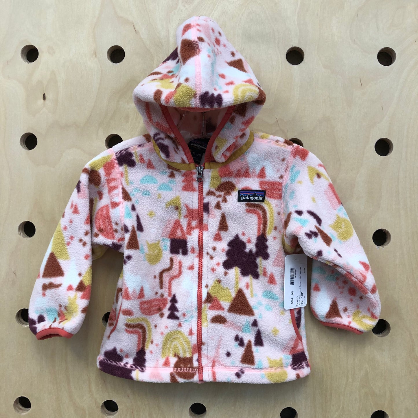 Pink Woodland Synchilla Jacket
