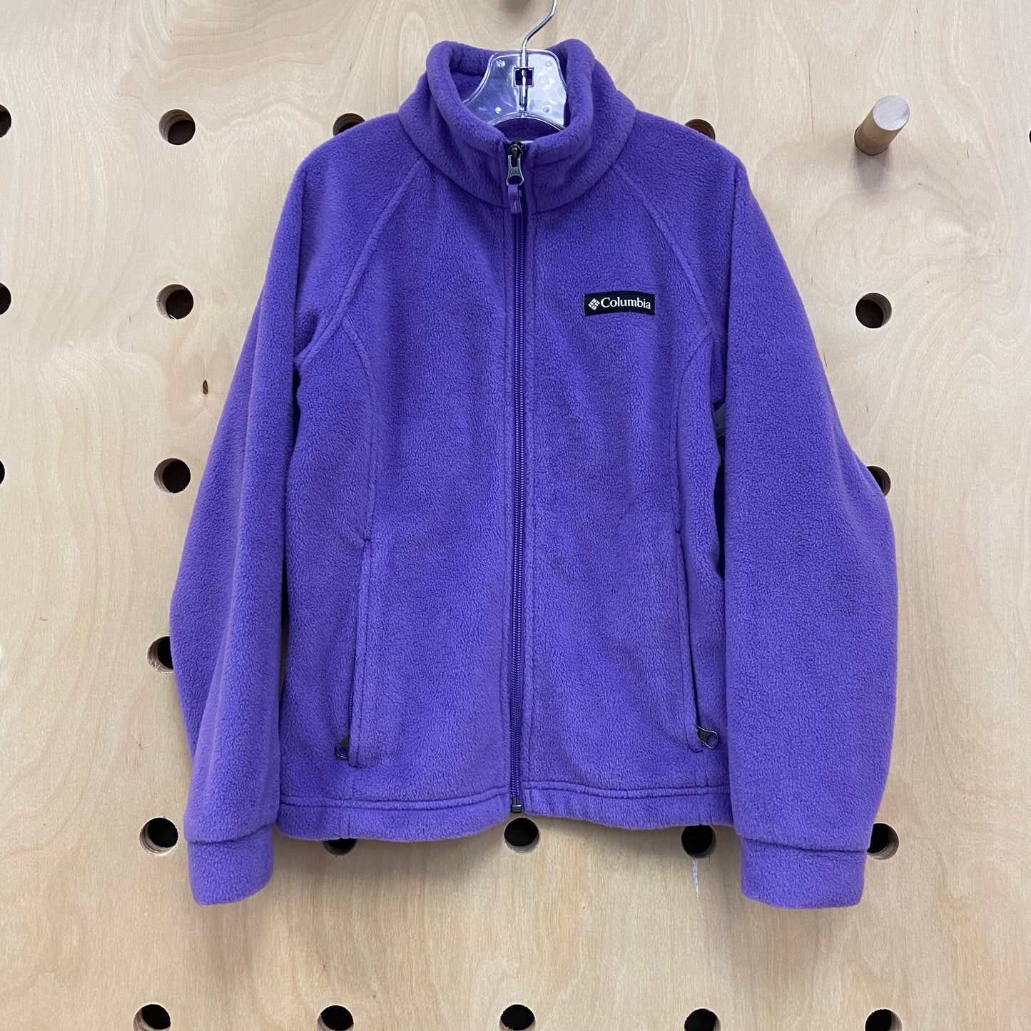 Purple Fleece Zip Up