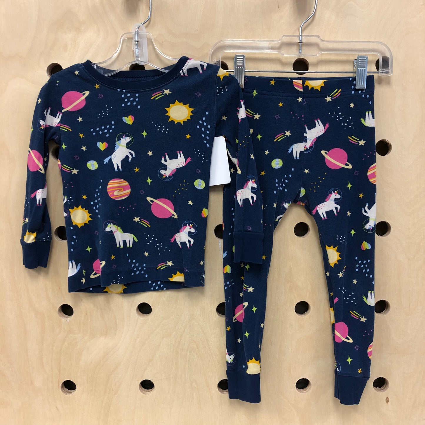 Navy Space Unicorn Pajamas
