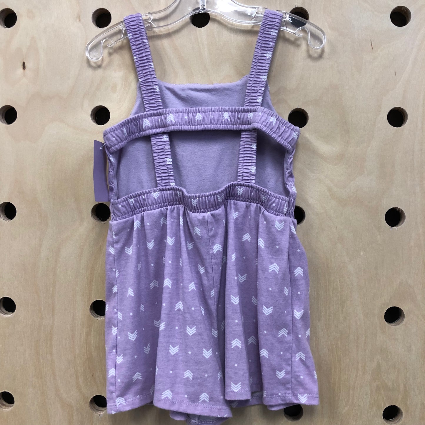Lavender Arrows Romper