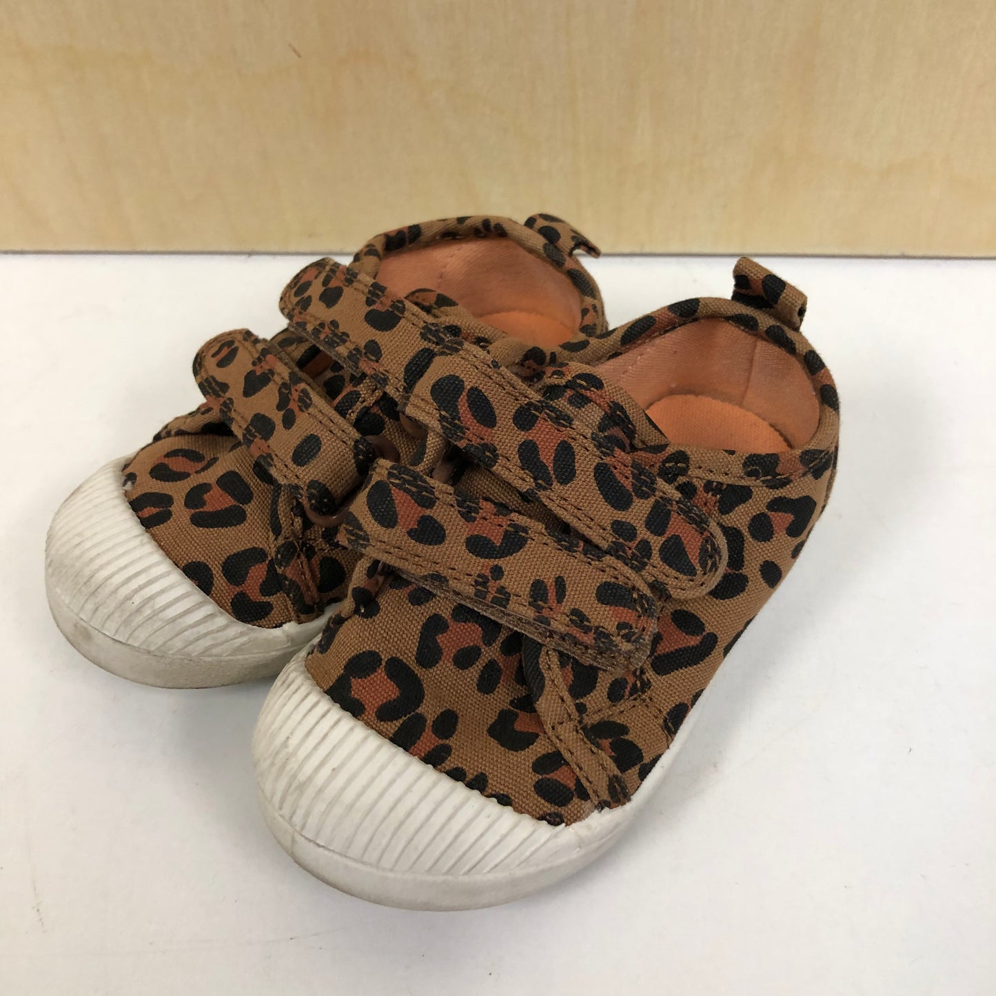 Leopard Print Velcro Shoes