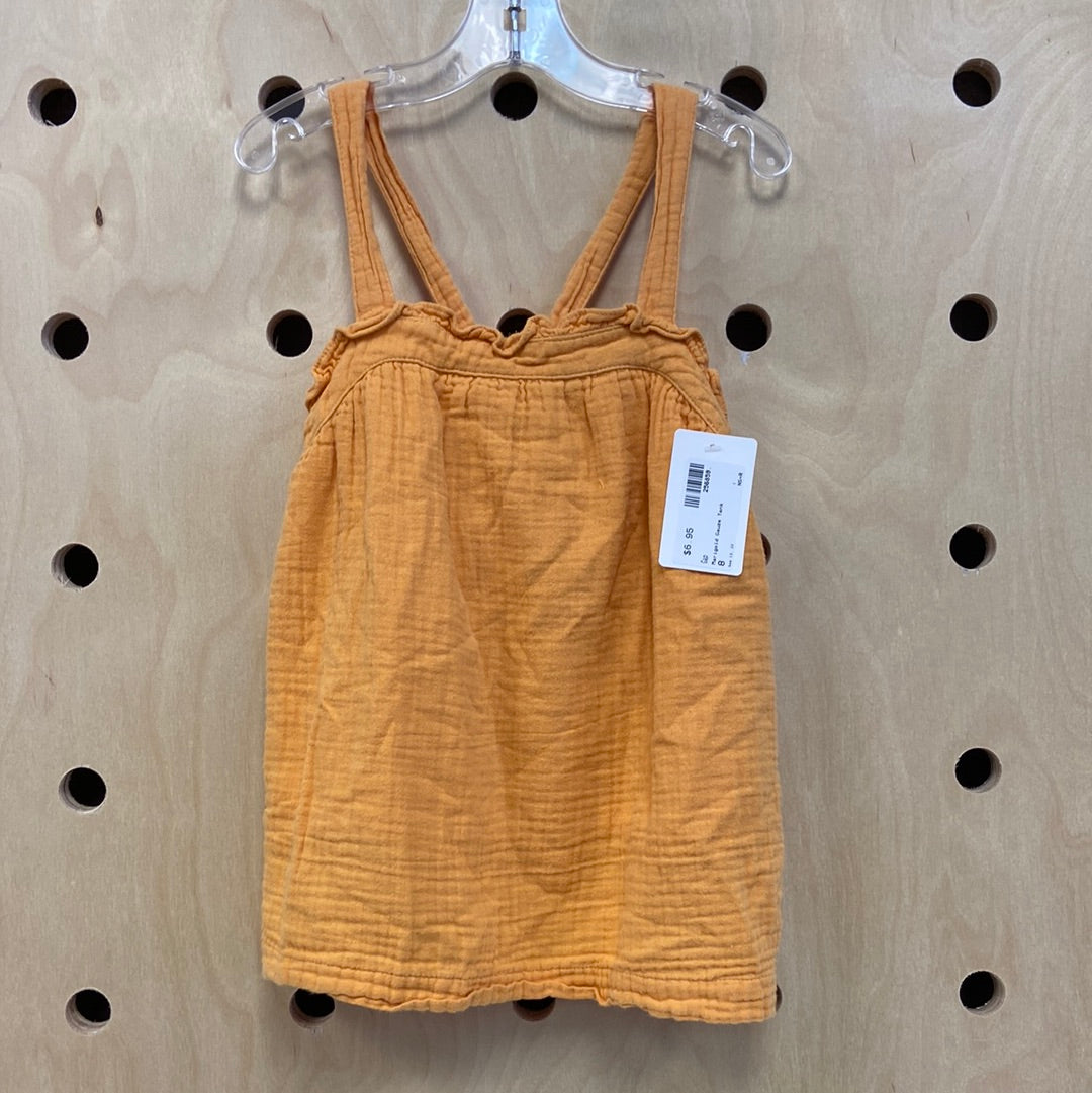 Marigold Gauze Tank