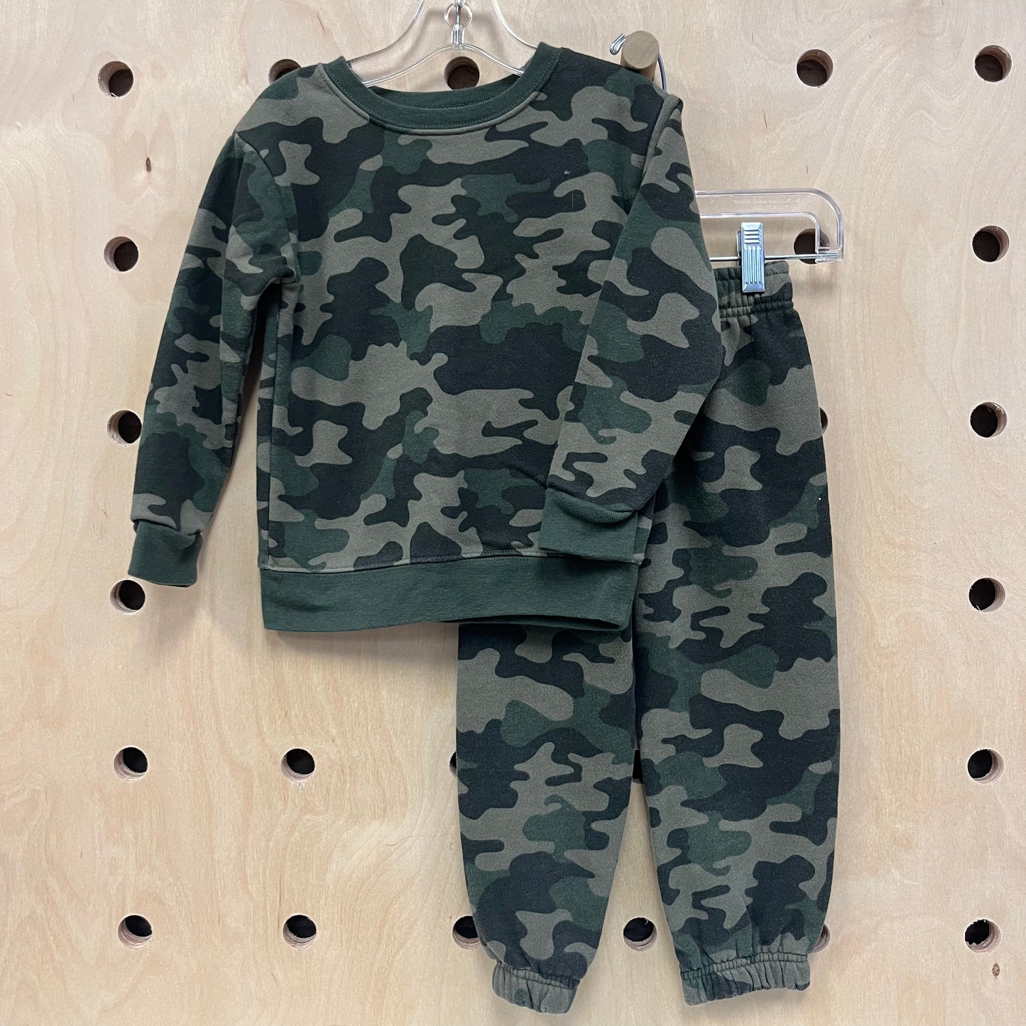 Green Camo Sweatsuit