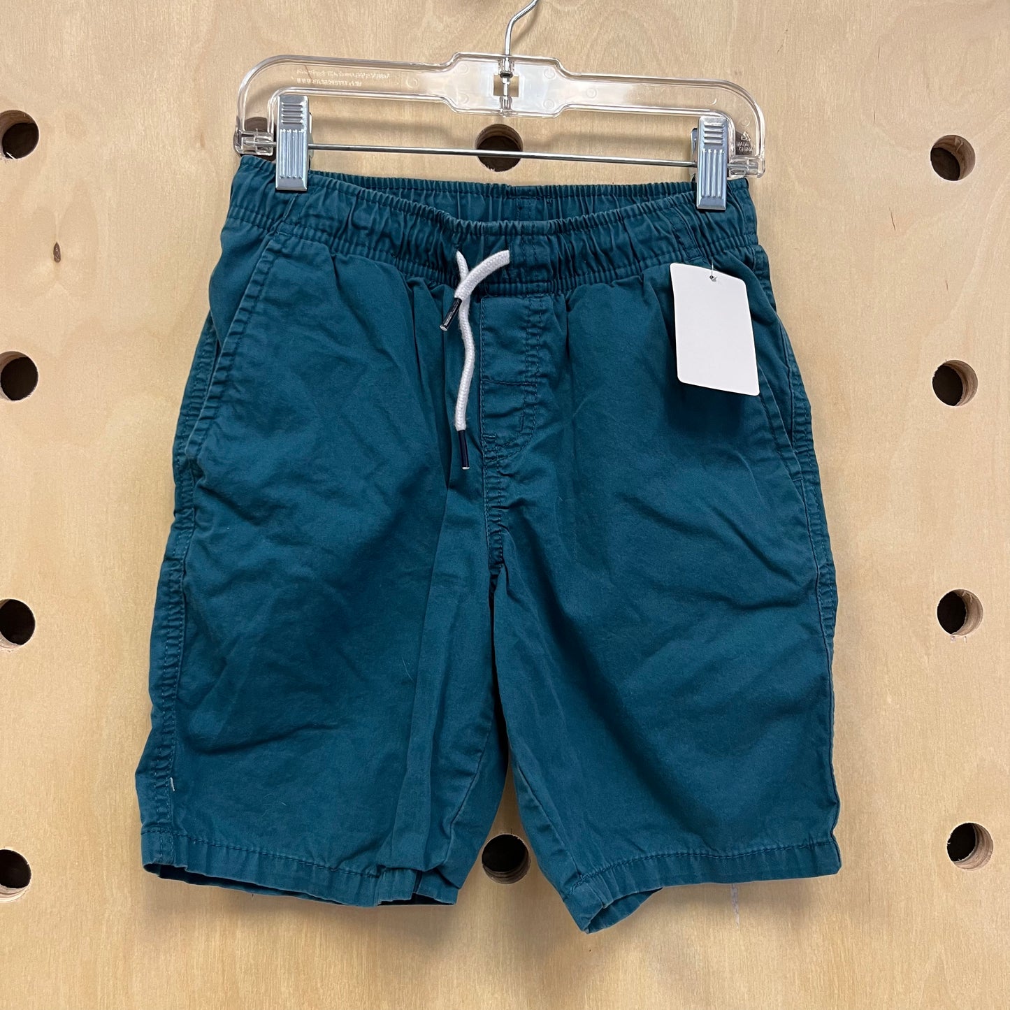 Teal Drawstring Shorts